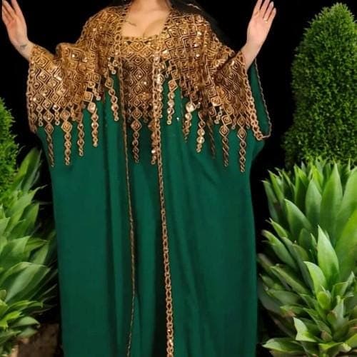 Eid Abaya Kaftan Set: Women's Ramadan Cardigan Dress - image 4