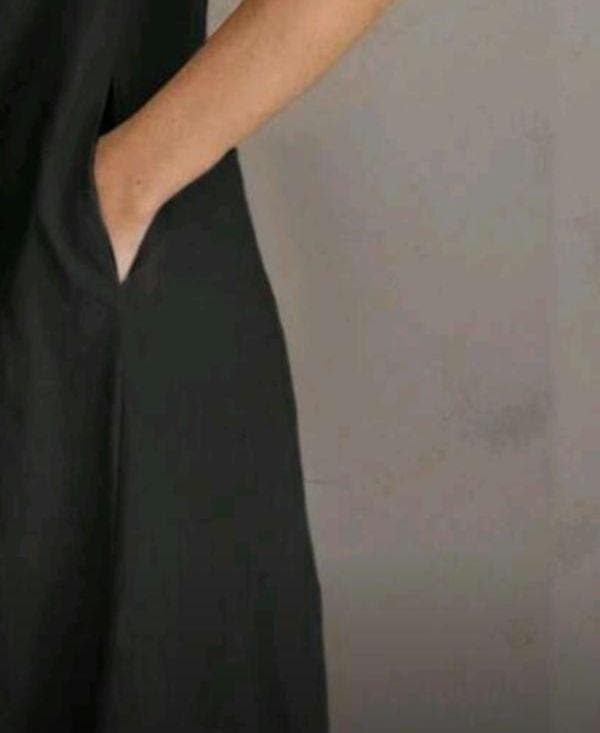 Embroidered strapless Maxi Dress | Middle Eastern Geometric Gown - image 4
