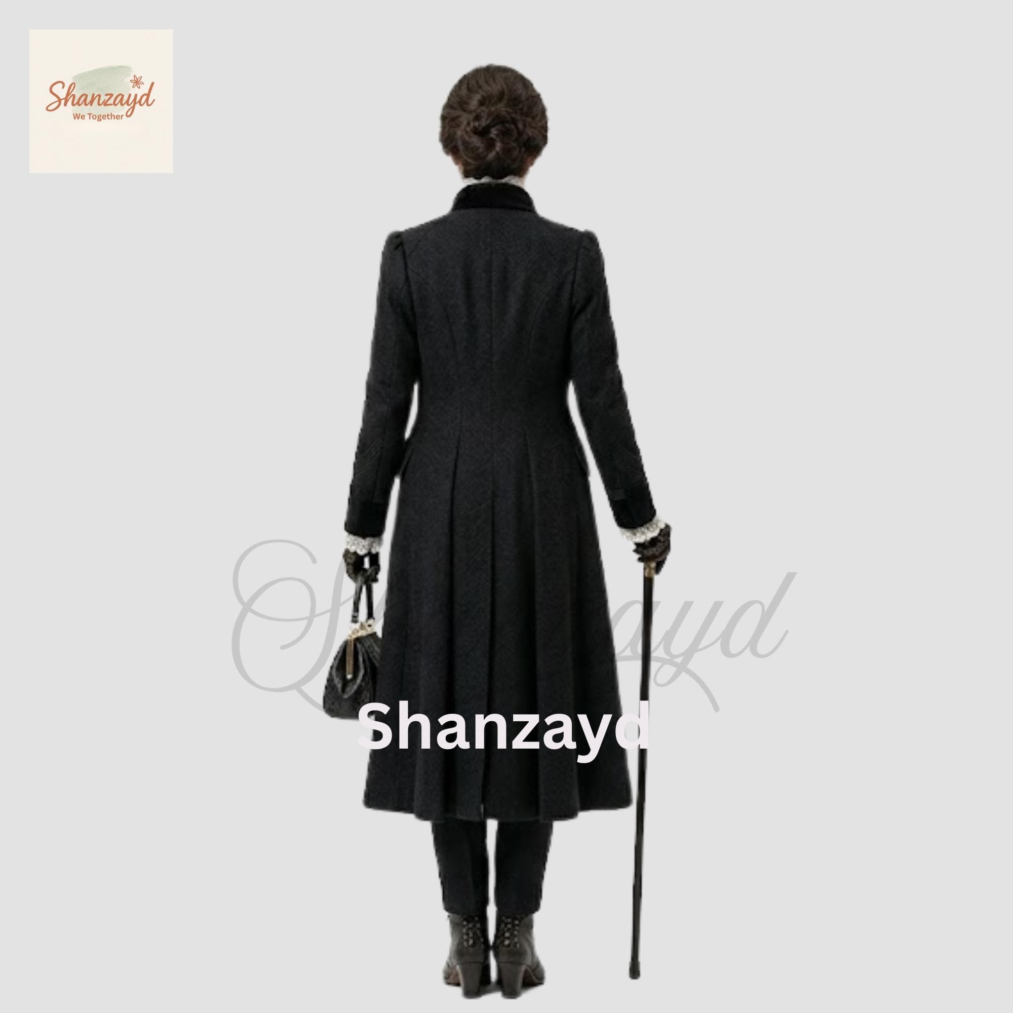 Black Victorian Frock Coat Suit Men, Gothic Long Coat Outfit, Edwardian Tailcoat Set, Vintage Formal Wear, Steampunk Wedding Suit - image 3