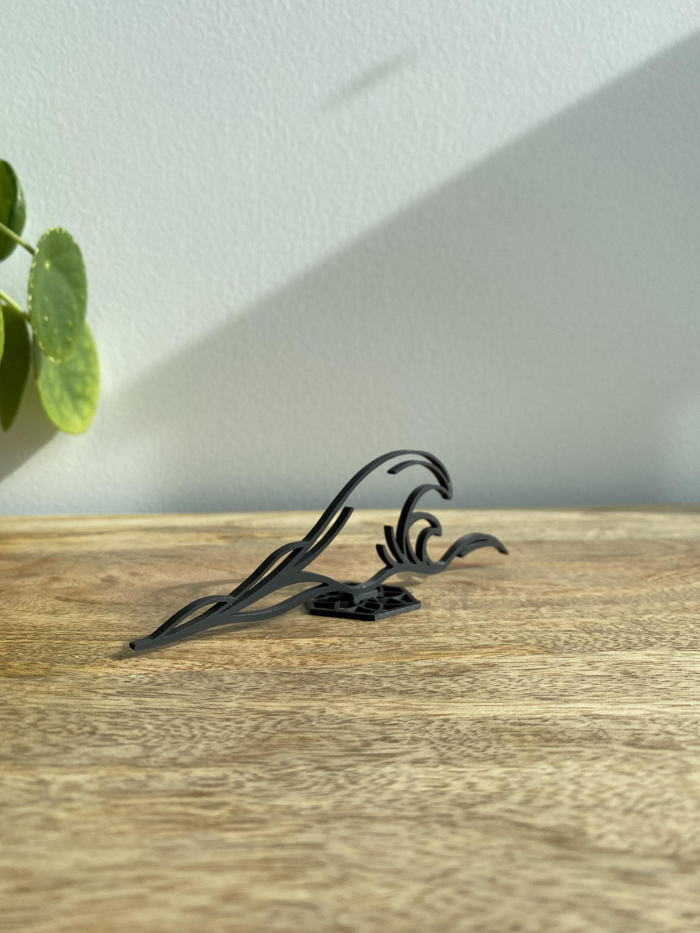 Ocean Wave Sculpture | Beach Decor | Surf Decor | 3D Printed