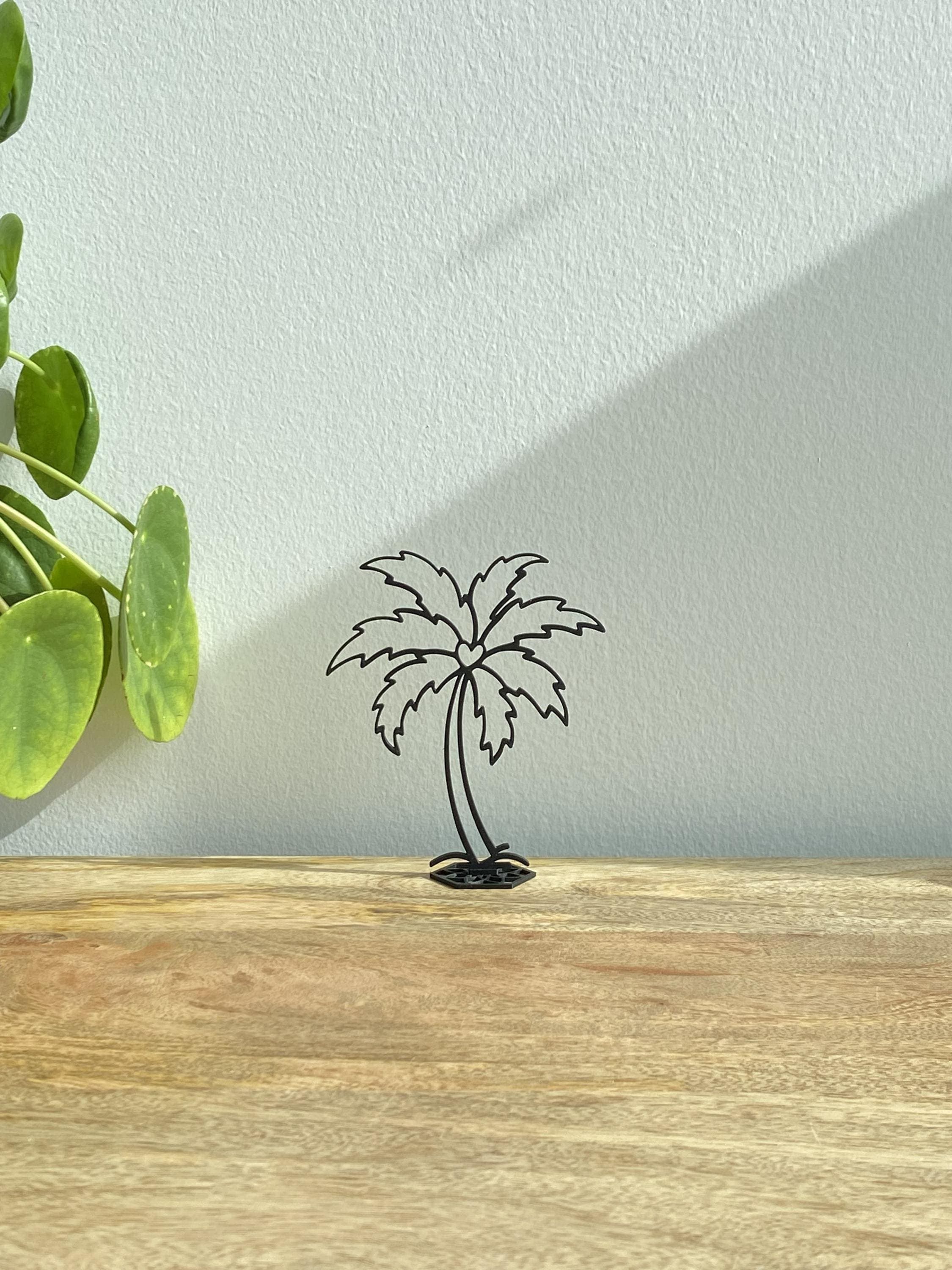 Palm Tree Sculpture | Tropical Beach Decor | Summer Decor | 3D Printed - image 3