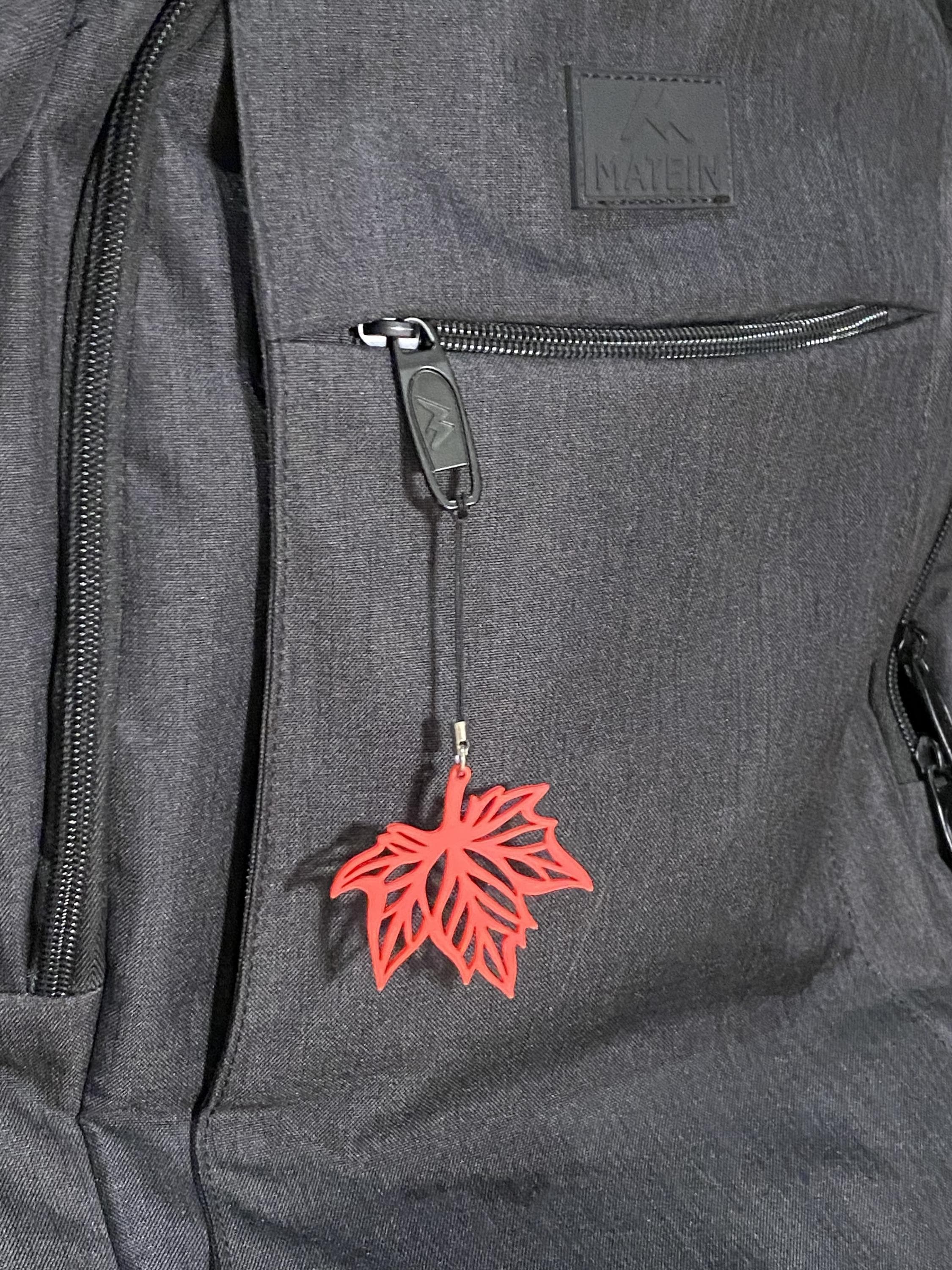 Maple Leaf Keychain | Canada Souvenir | Charm Canadian Fall Autumn | Gift Nature Keychain 3D Printed - image 5