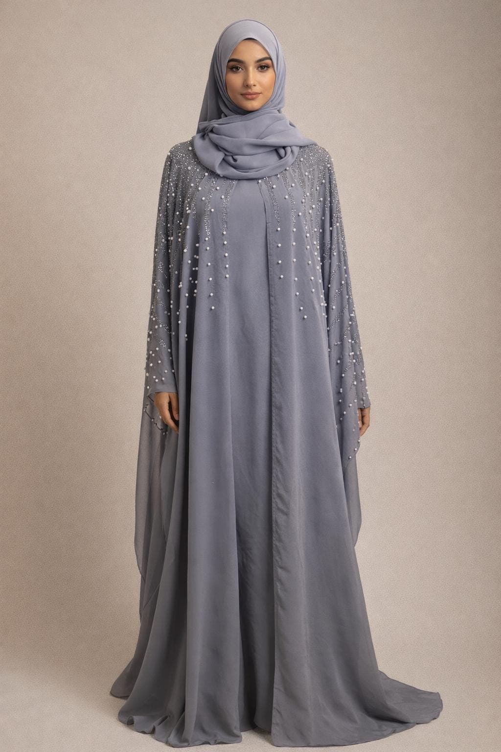Lujain Abaya - Silver Gray