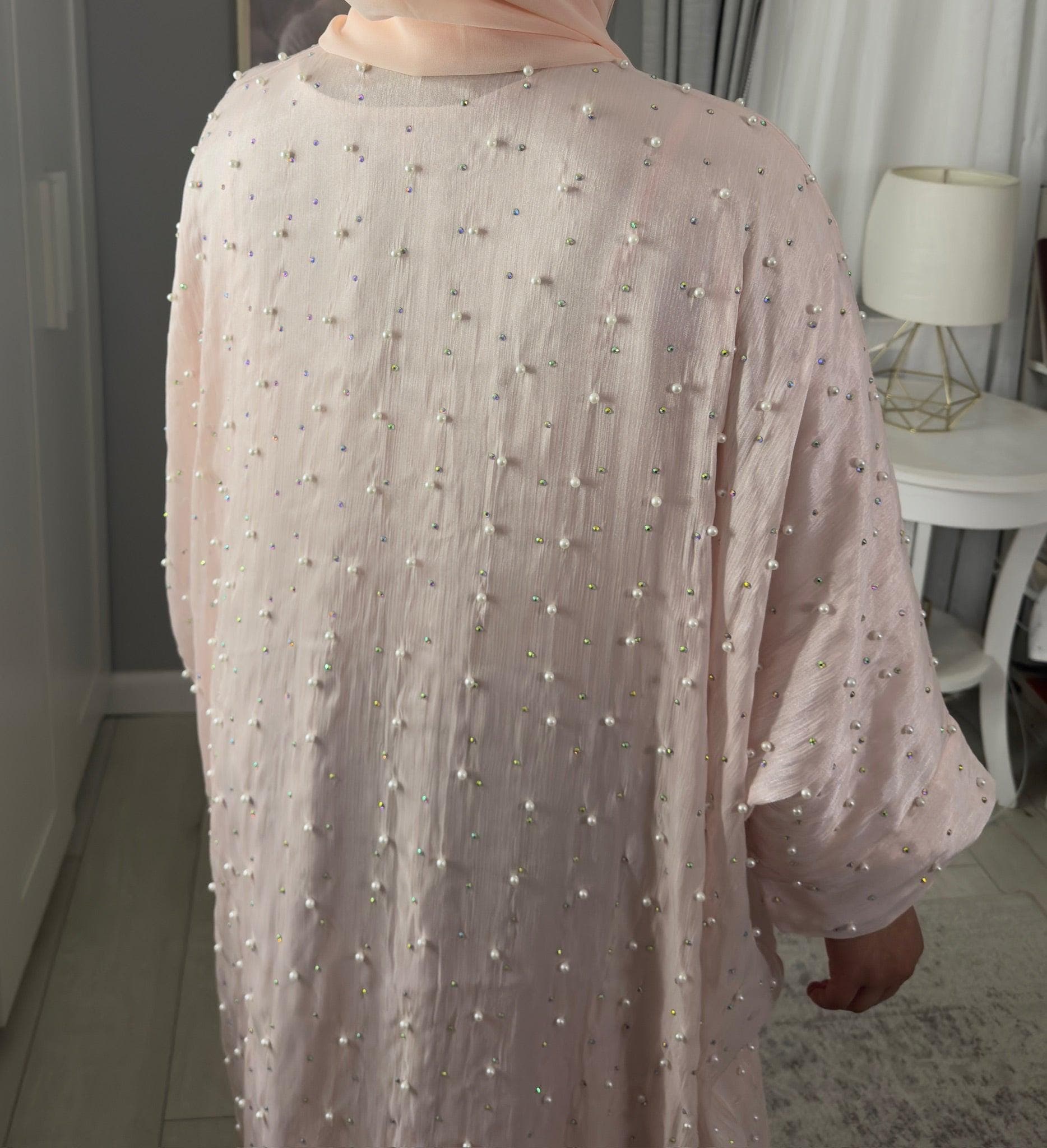 Anaya Abaya - Baby Pink