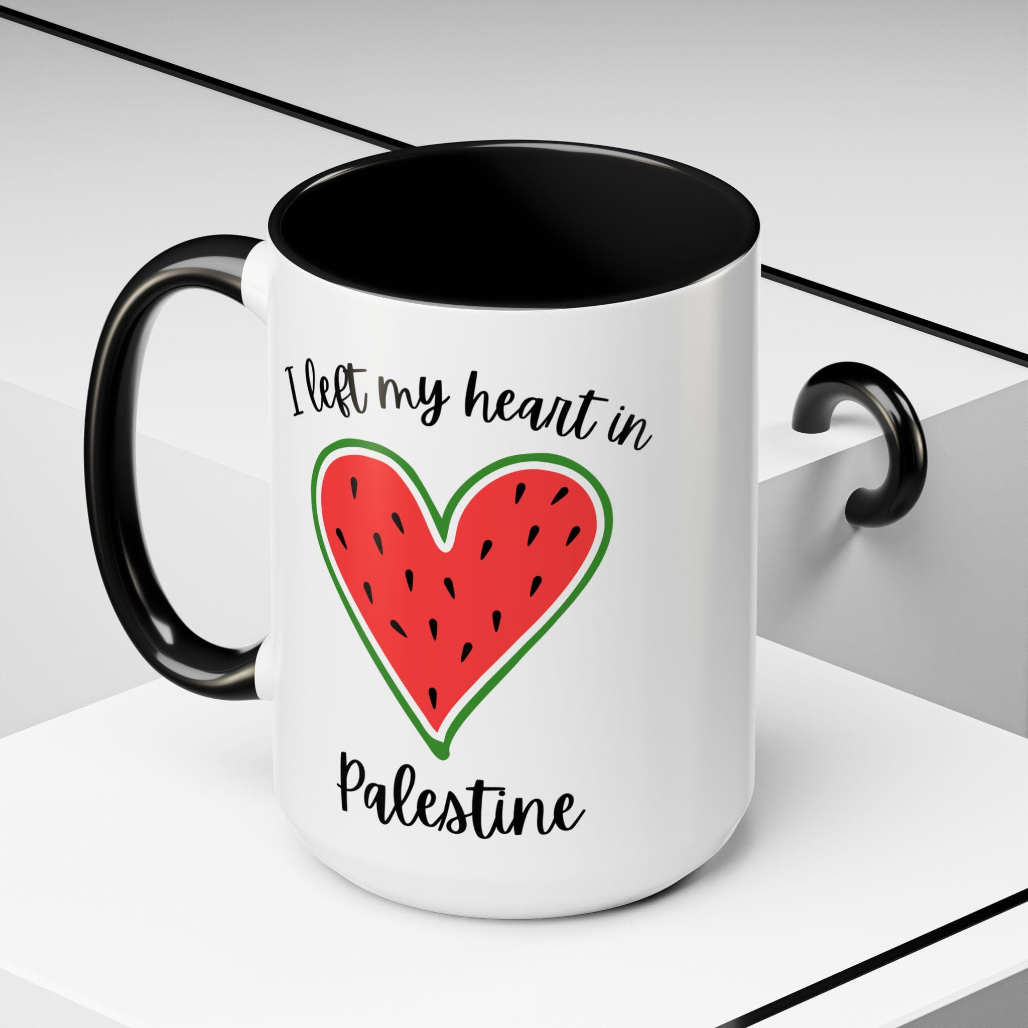 Palestine Coffee Mug | I left my heart in Palestine - image 5