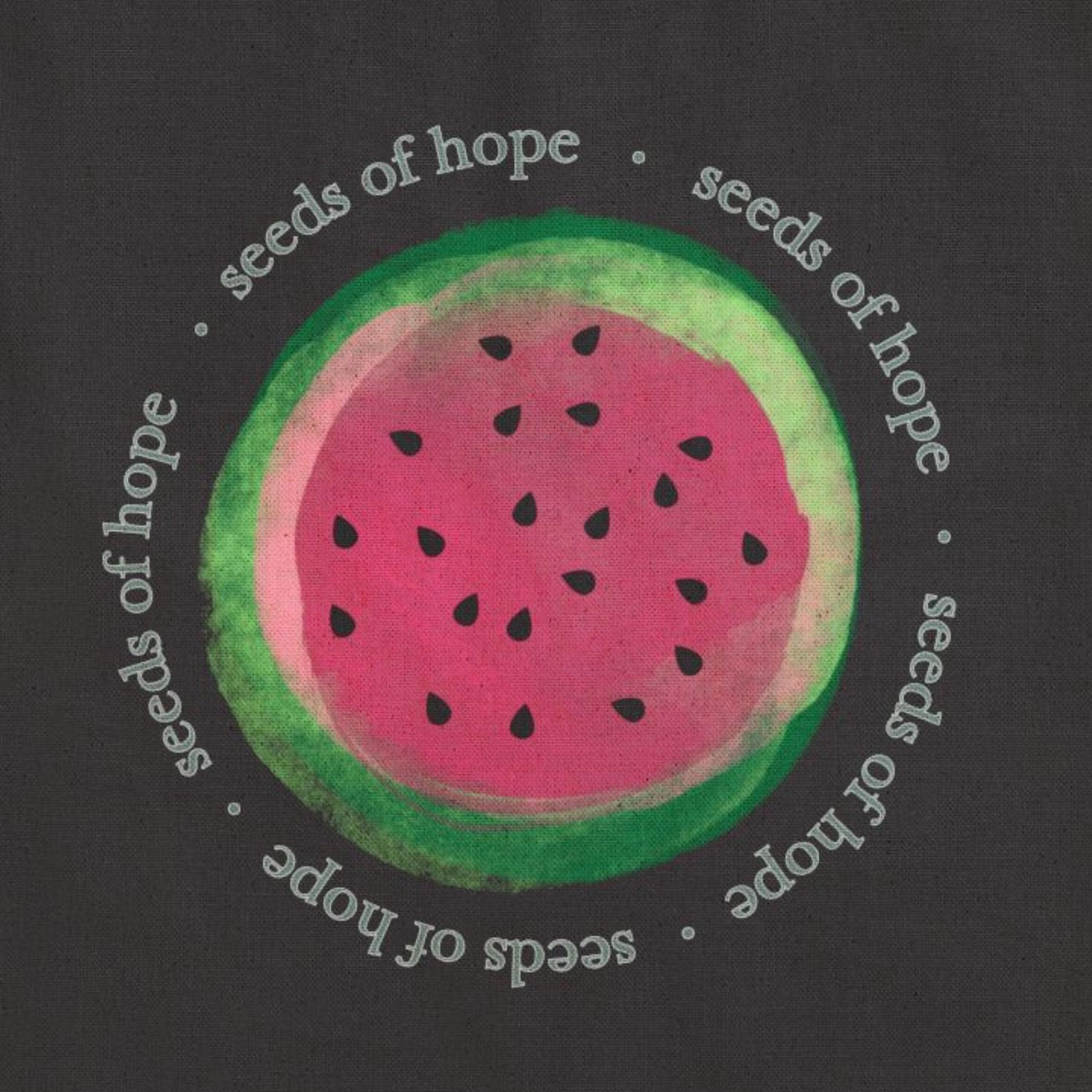Palestine Watermelon Cotton Canvas Tote Bag | Seeds of Hope - image 4