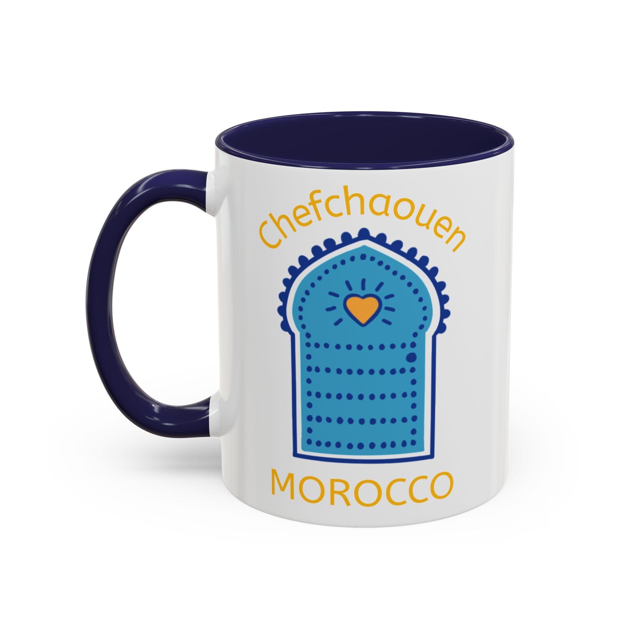 Chefchaouen Morocco Coffee Mug: Moroccan Blue Door Souvenir - image 3