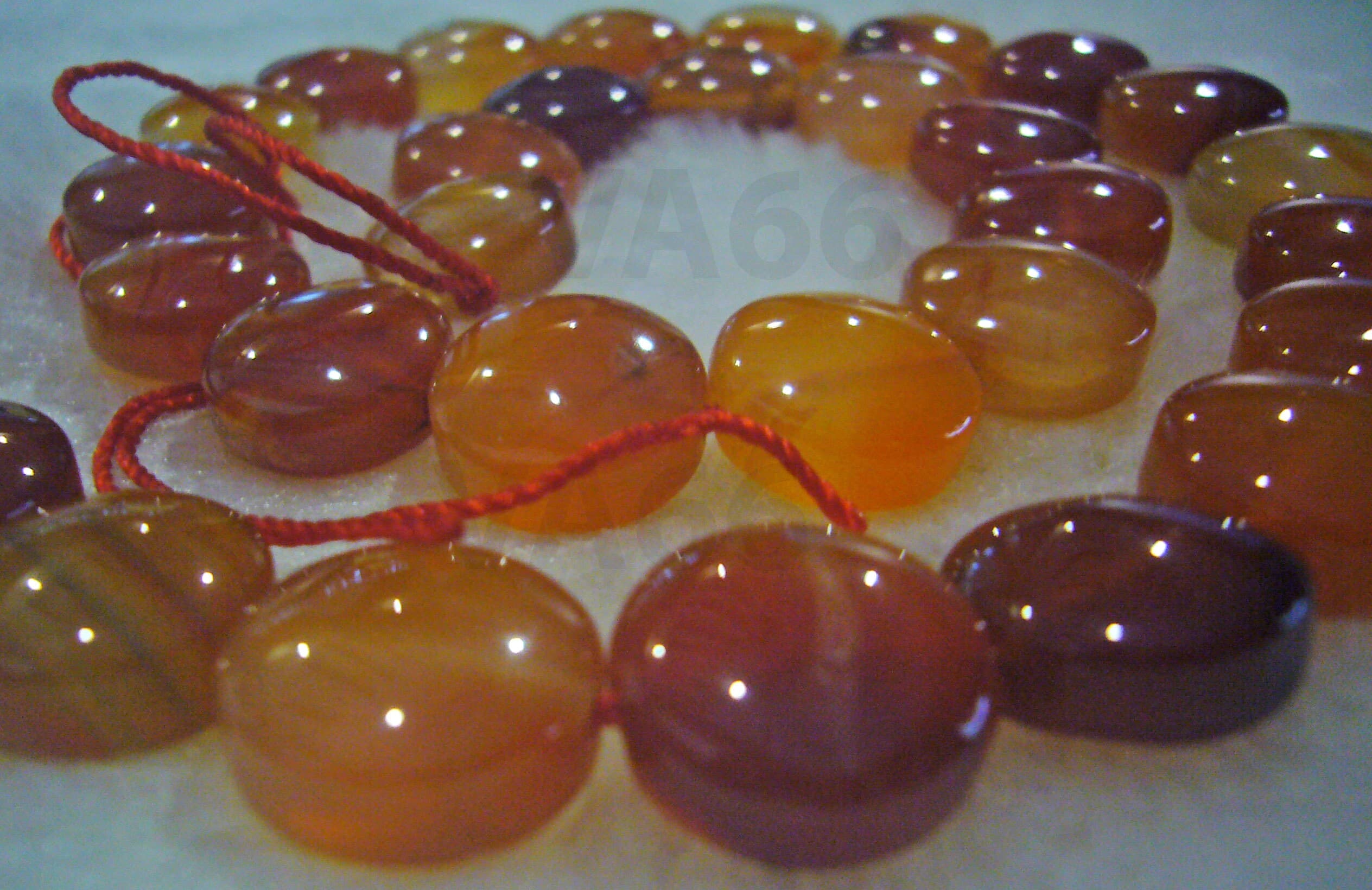 DIY 15" Natural Mixed Orange Red Agate Gemstone 12mm Round Cushion Shape Large Size Genuine Gemstones Gems Loose Beads Jewelry Making Craft