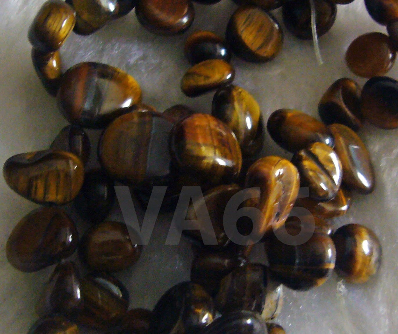 DIY 15" Brown Tiger Eye Gemstone Water Drop Shape Genuine Gemstones Gems Beads Jewelry Making Beading Craft Teardrop Drop Nuggets Sewing