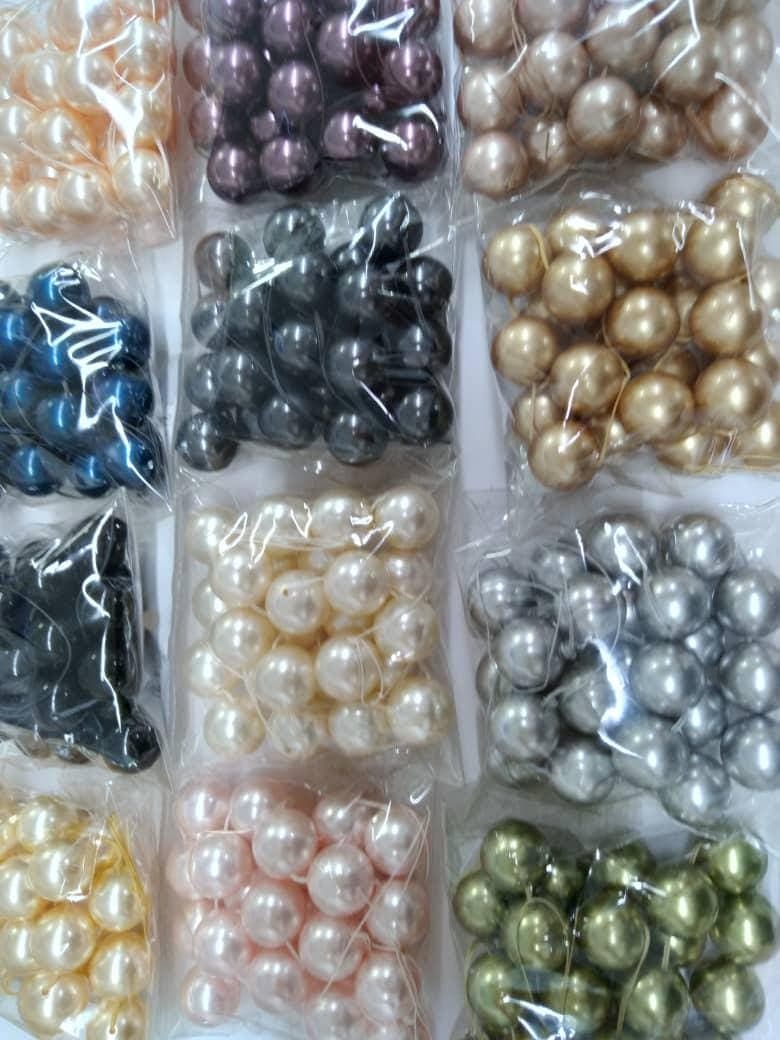 5810 12mm 5811 Swarovski Pearls Colors Pearl Beads 12pcs Loose Beads Jewelry making, crafts, sewing, findings Bead Parts Color choices - image 3