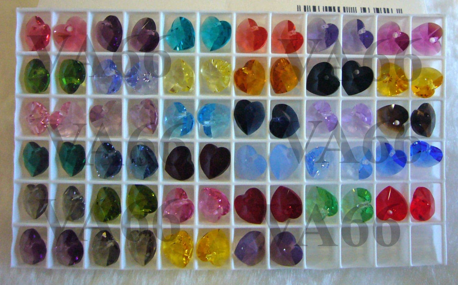 6 Swarovski crystal 10mm Heart Love charms 6202 drops wire Wrapped 14k gold filled 6228 Closed Loops Bali beads bracelets crafts 925 silver - image 4