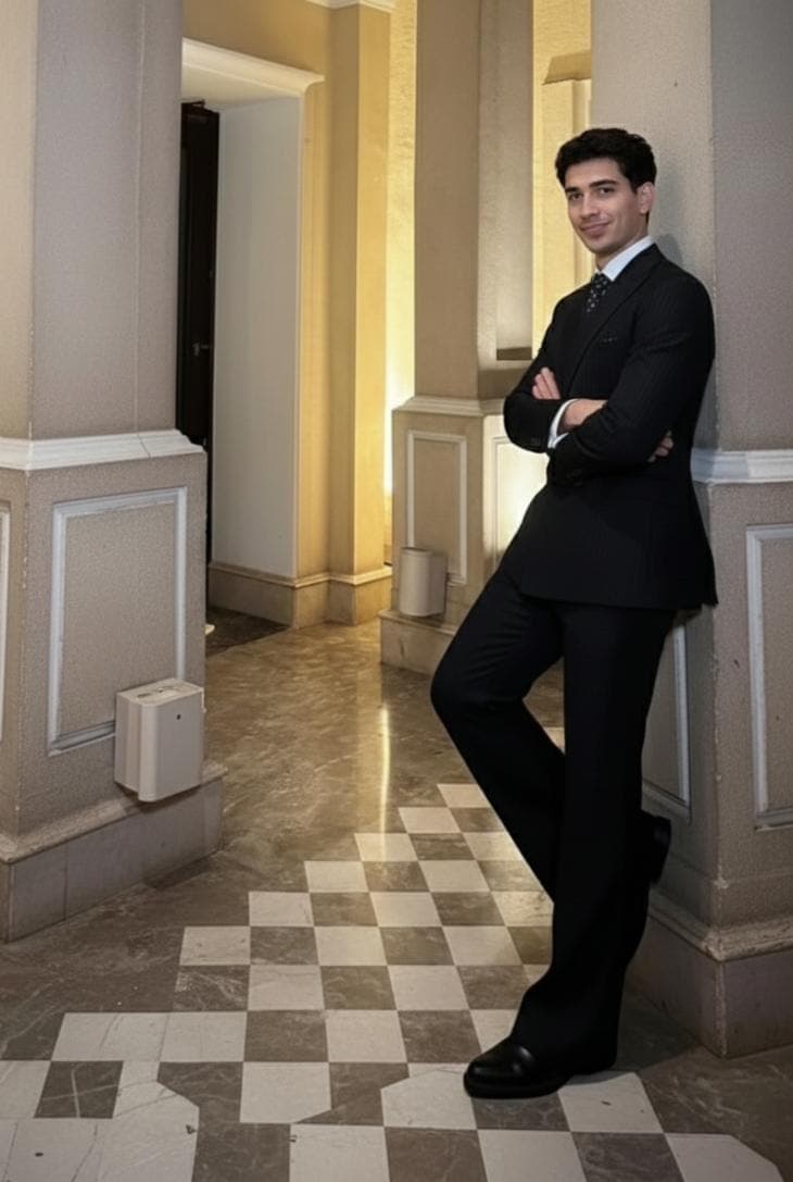 Luxury Men’s Black Double Breasted Suit – Sharp, Classic & Elegant. Premium Tailored Look. Wedding and Formal Wear. - image 3