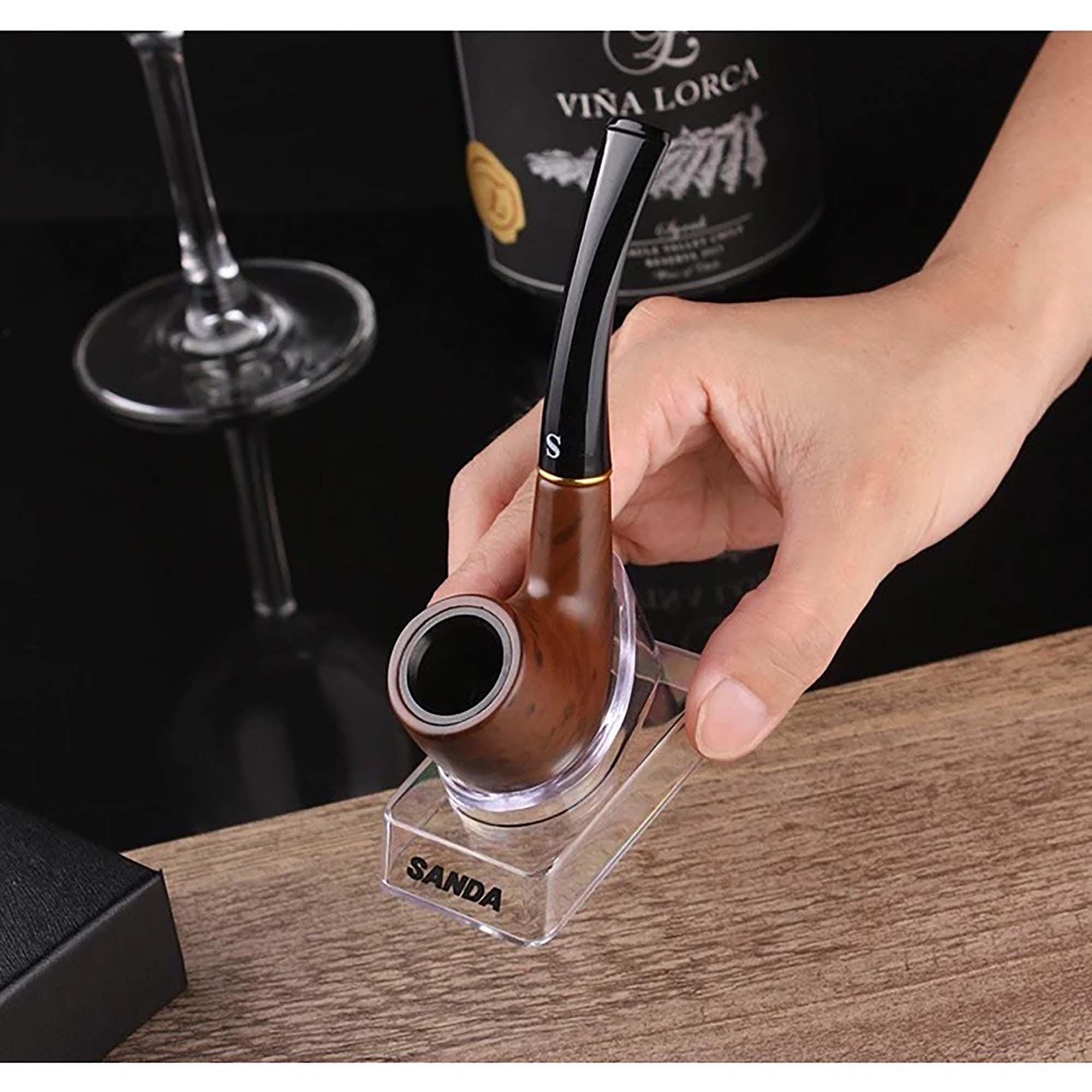 Sanda SD106 Popeye Pipe, Resin With Permanent Filter