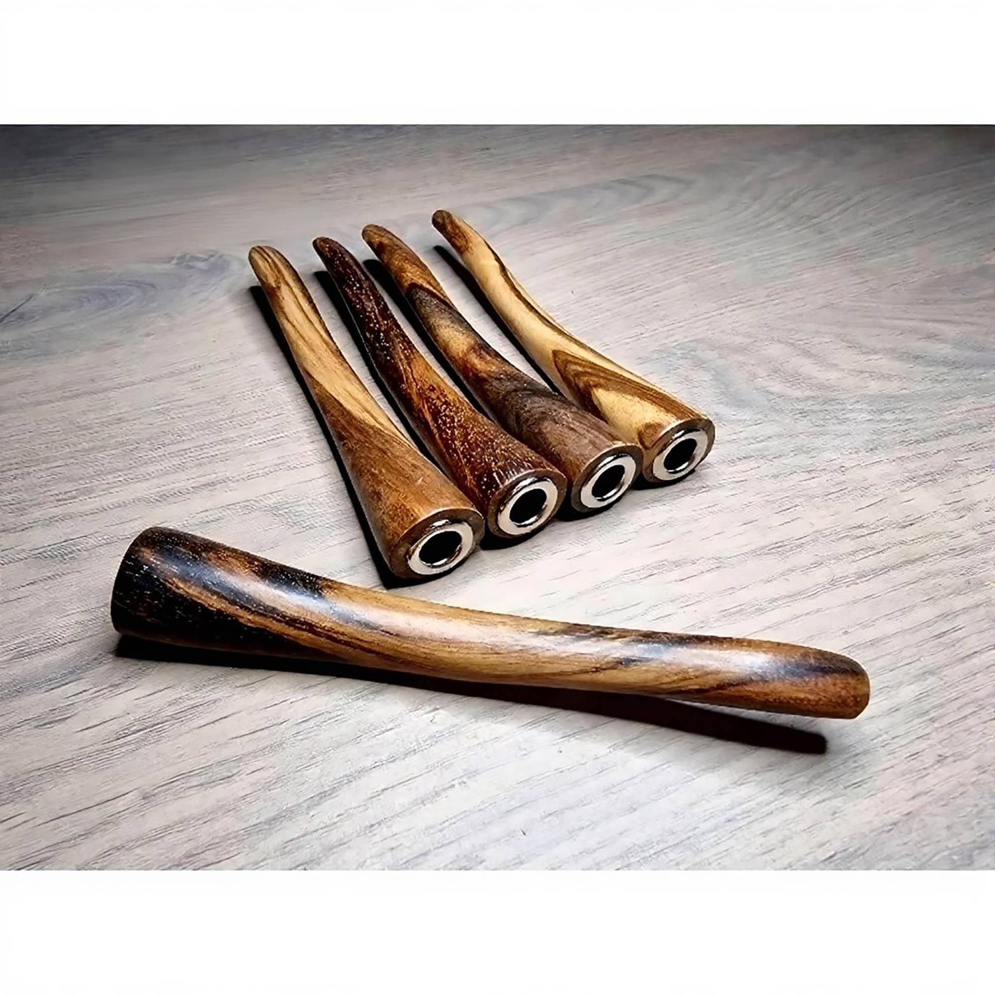 Premium Fragrant Agarwood Pipe from Kalimantan | Authentic Aloeswood Gaharu Smoking Pipe | Natural Scented Wood Accessory | - image 5