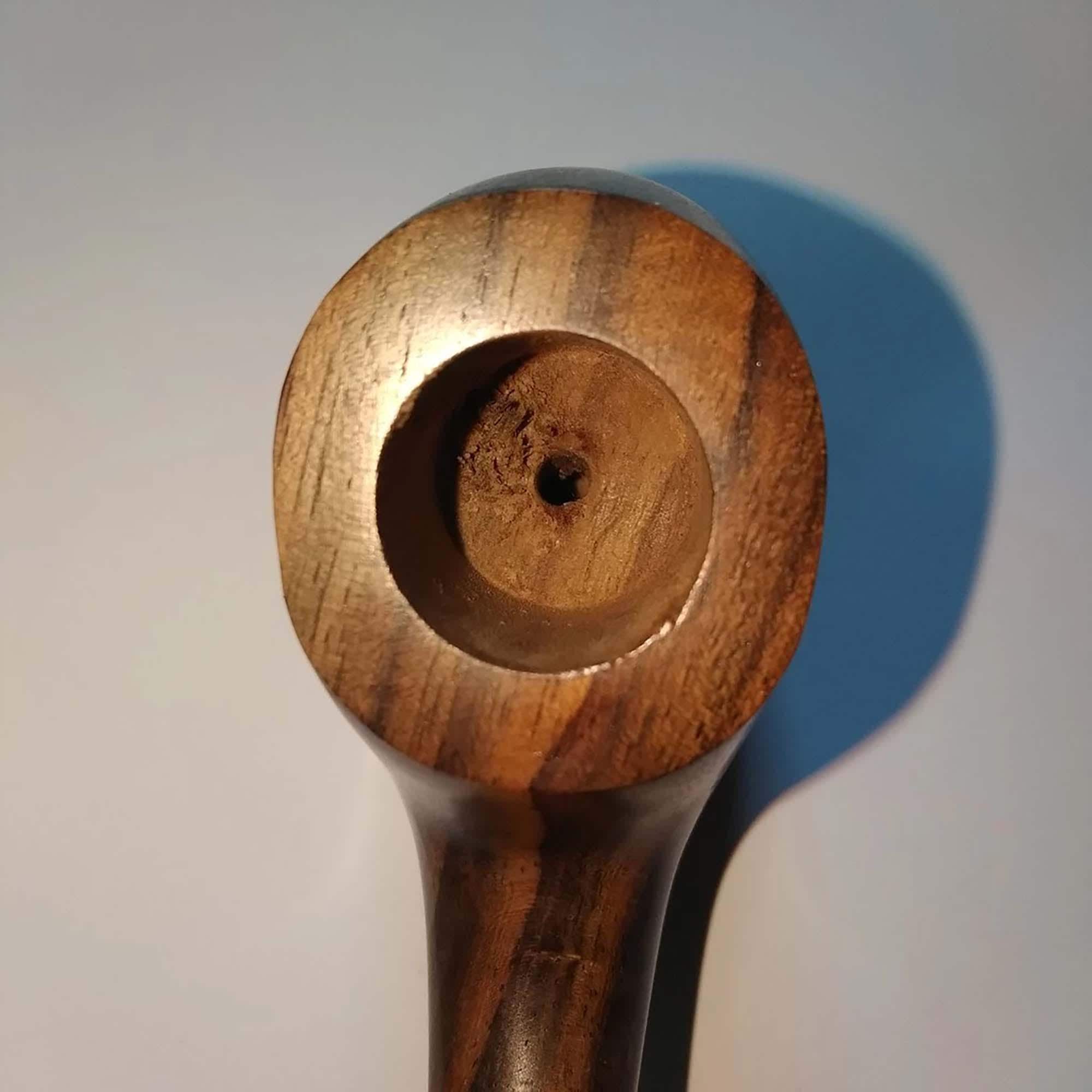 Tobacco pipe made of horn and rosewood - image 5