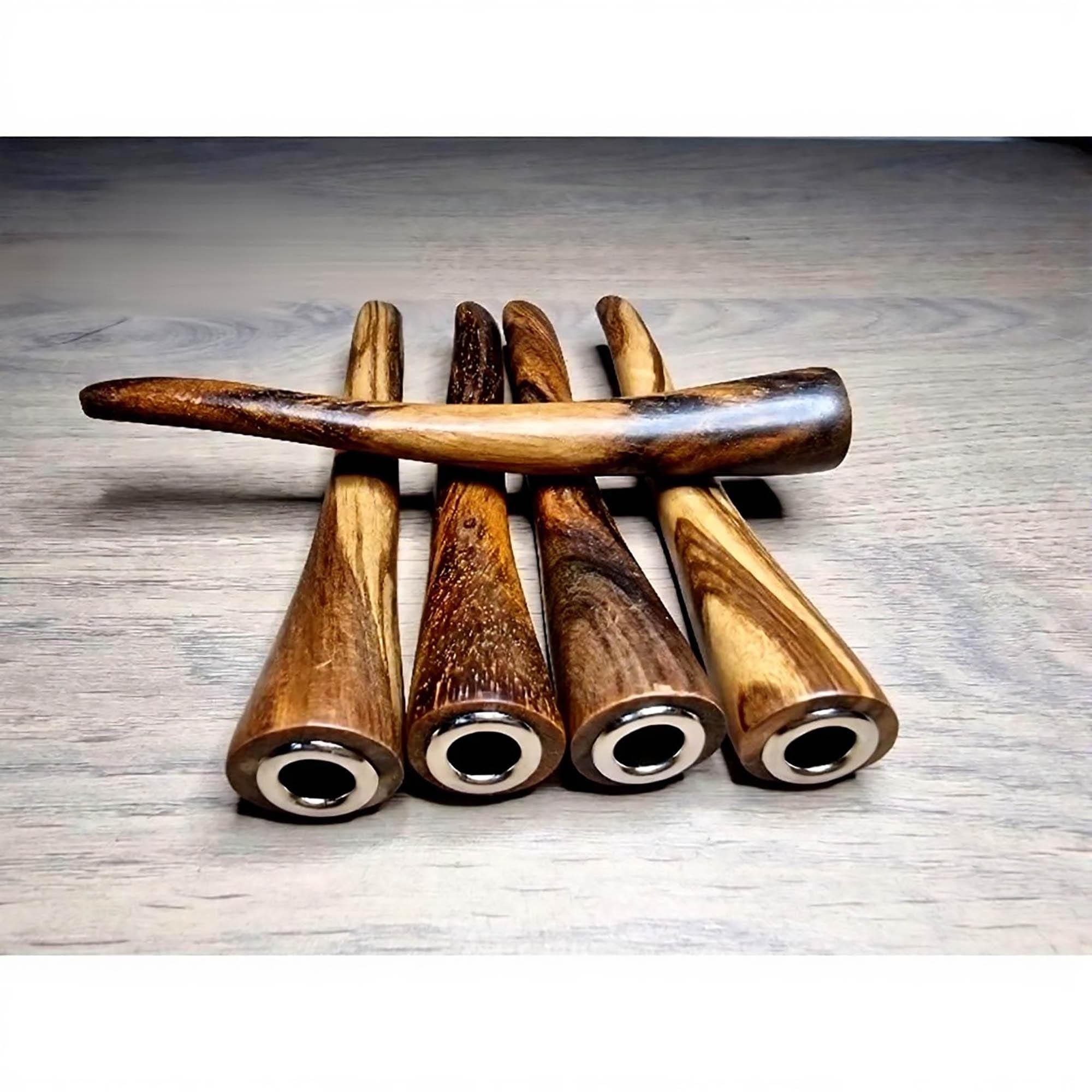 Premium Fragrant Agarwood Pipe from Kalimantan | Authentic Aloeswood Gaharu Smoking Pipe | Natural Scented Wood Accessory | - image 4