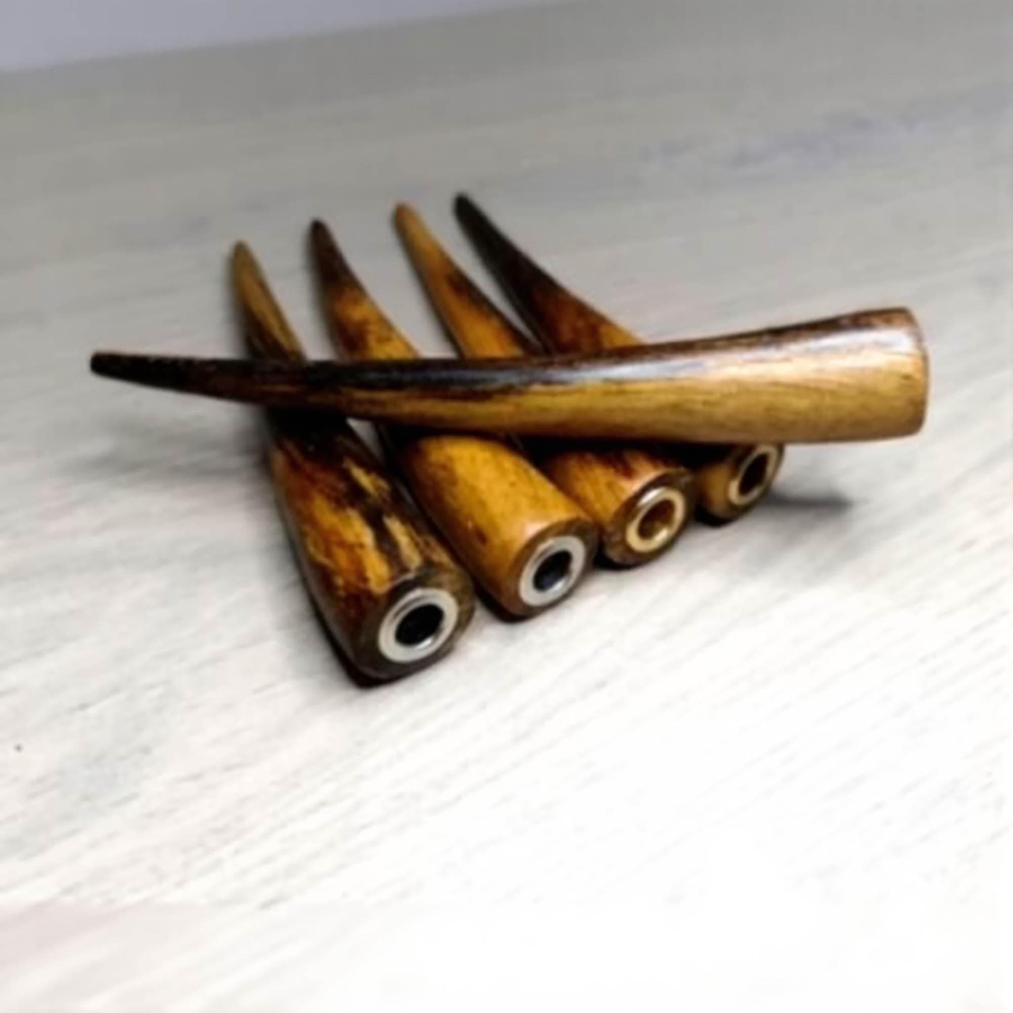 Premium Fragrant Agarwood Pipe from Kalimantan | Authentic Aloeswood Gaharu Smoking Pipe | Natural Scented Wood Accessory | - image 3