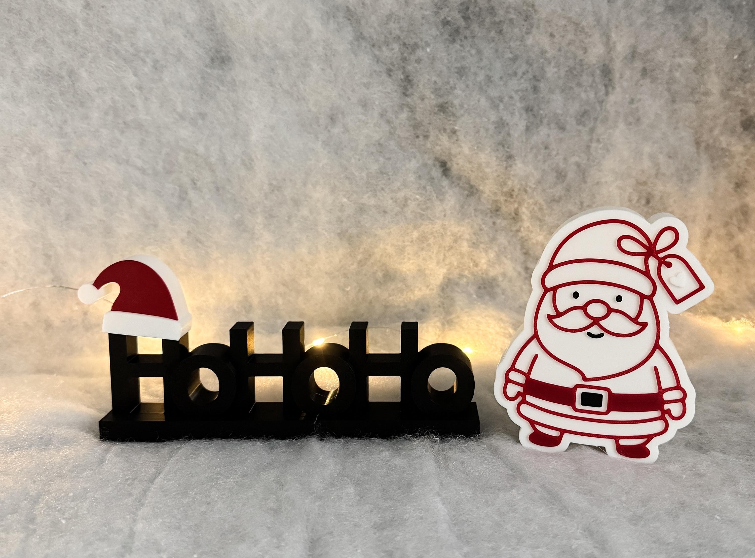Schriftzug Hohoho | Schriftzug Nikolaus | Schriftzug Weihnachten - image 4