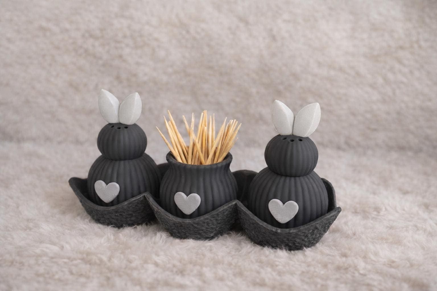 Salz- & Pfefferstreuer Ostern | Hasen | Ostern | Frühling | Osterdeko - image 3