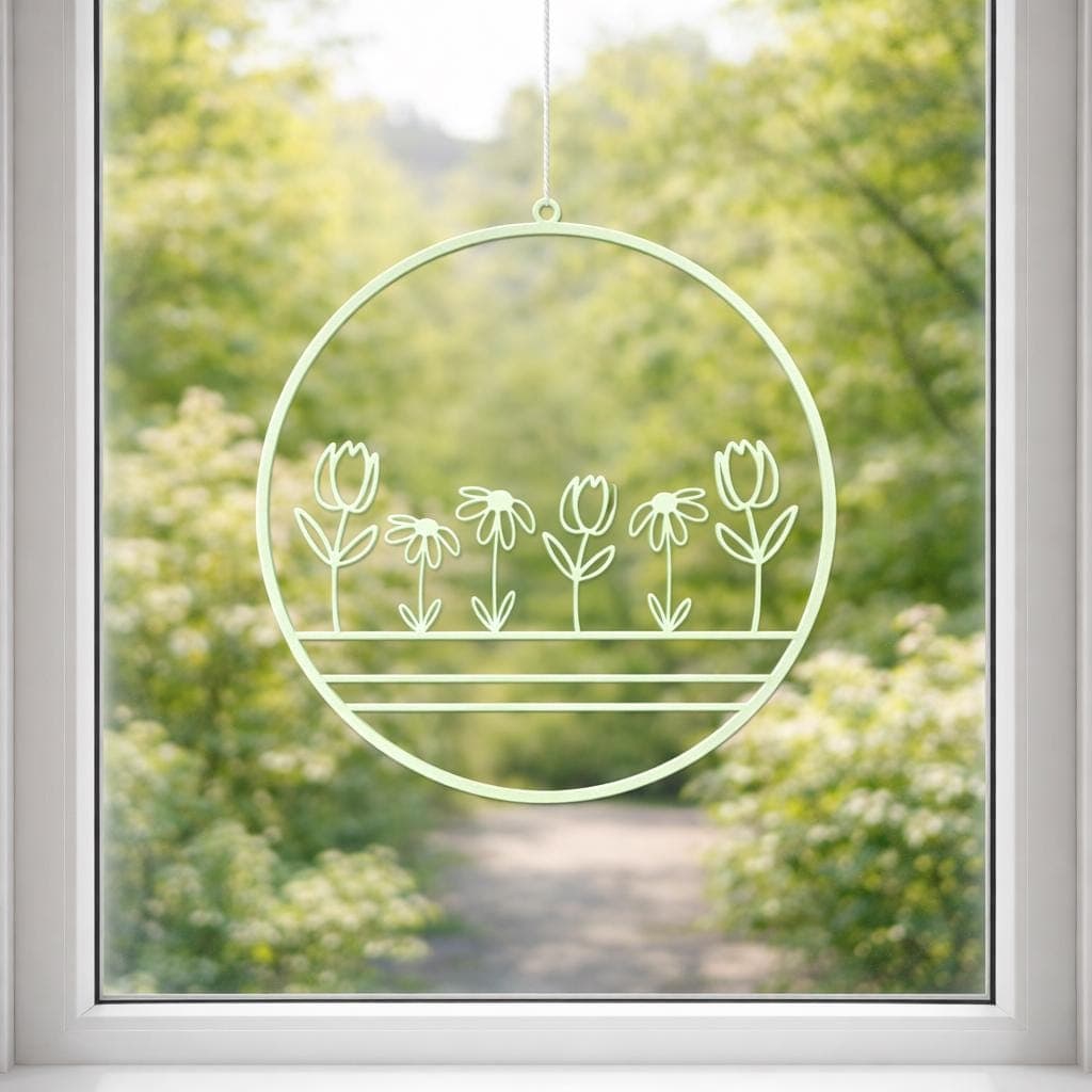 Frühlings Loop für Fenster & Türen | Frühling | Frühlingsdeko - image 3
