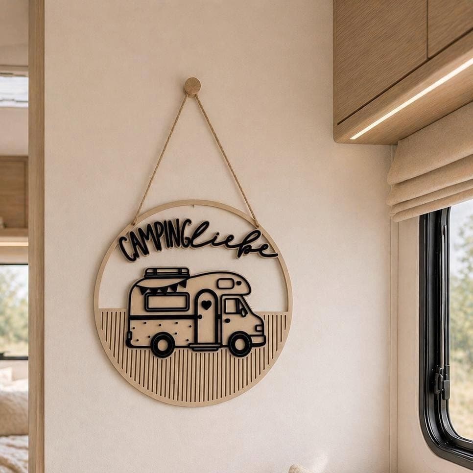Loop Campingliebe | Campingliebe | Camping | Wohnmobil | Wohnwagen | Loop | Loopliebe | Camping Deko