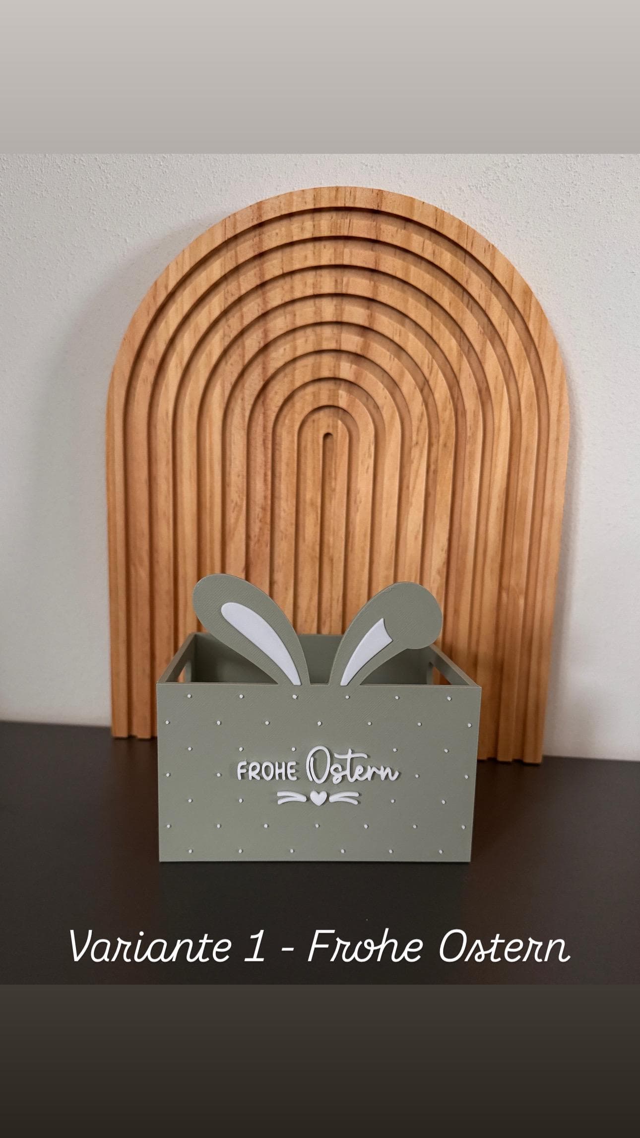 Osterkörbchen Hase | Osterkörbchen | Osterdeko | Oster Geschenk - image 3