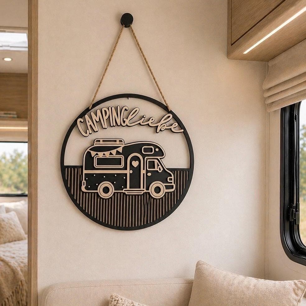 Loop Campingliebe | Campingliebe | Camping | Wohnmobil | Wohnwagen | Loop | Loopliebe | Camping Deko - image 3