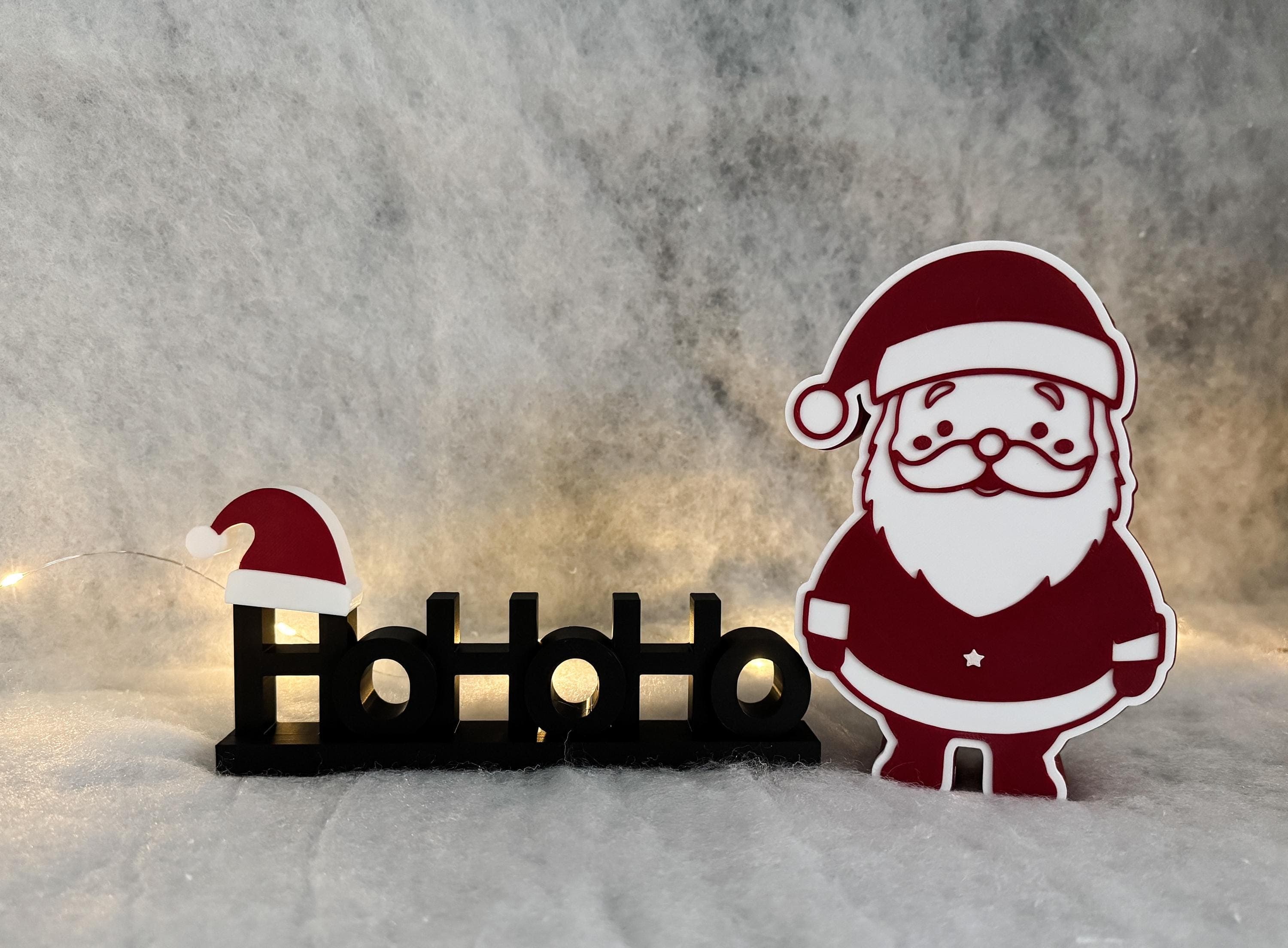 Schriftzug Hohoho | Schriftzug Nikolaus | Schriftzug Weihnachten - image 3