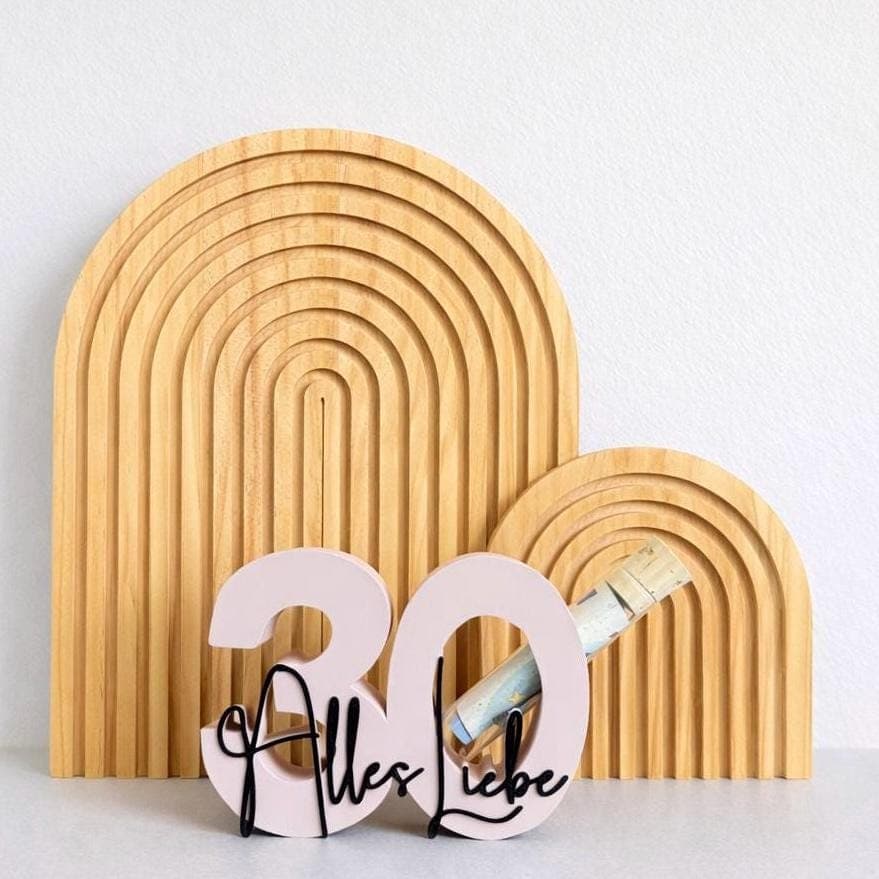 Geldgeschenk 30 | 30. Geburtstag | Geldgeschenk Verpackung | 30 | Geburtstagsgeschenk | Geschenk zum 30. Geburtstag | Geldgeschenk | 3D