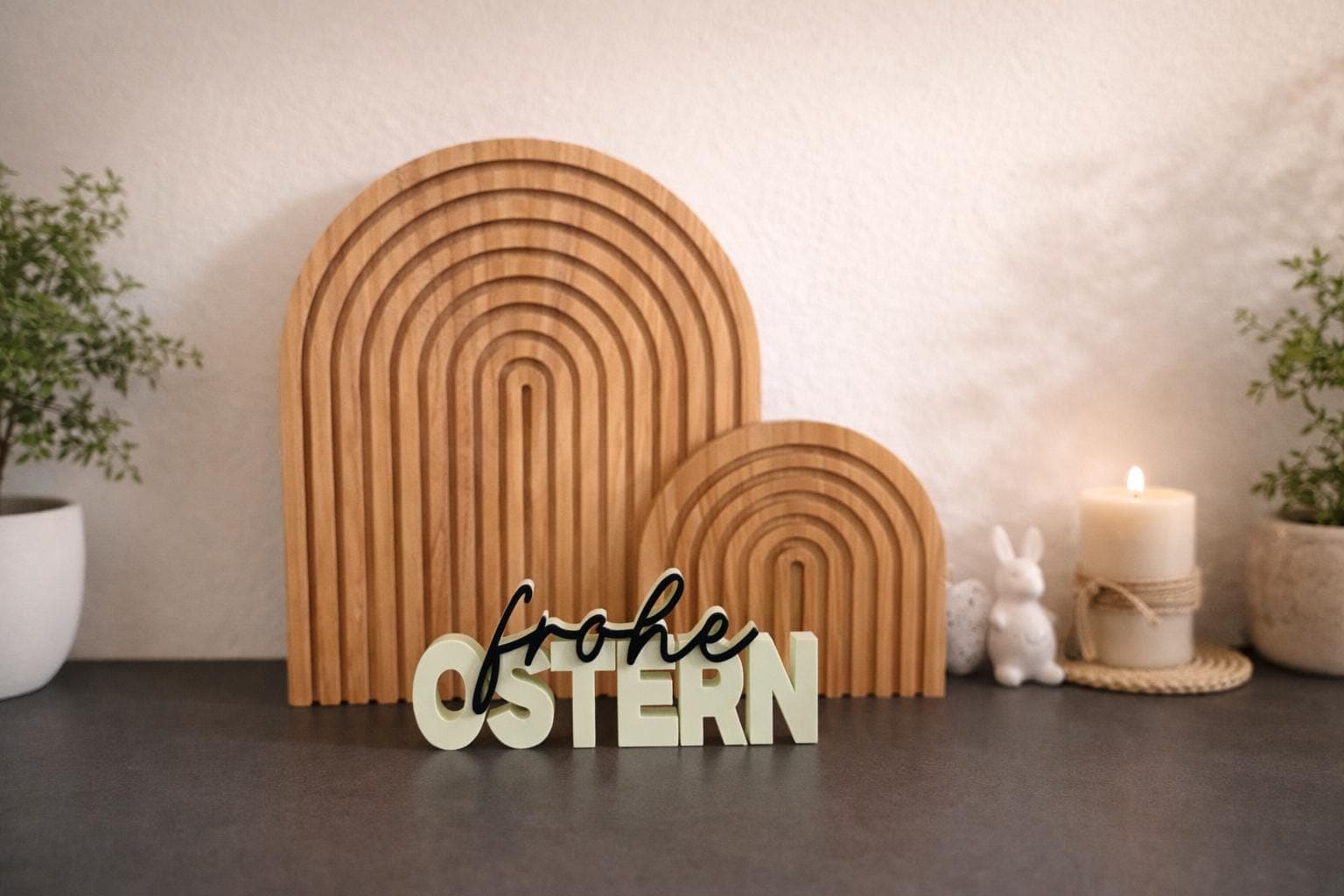 Oster Schriftzug | Schriftzug Ostern | Frohe Ostern | Deko | Osterdeko | Schriftzüge