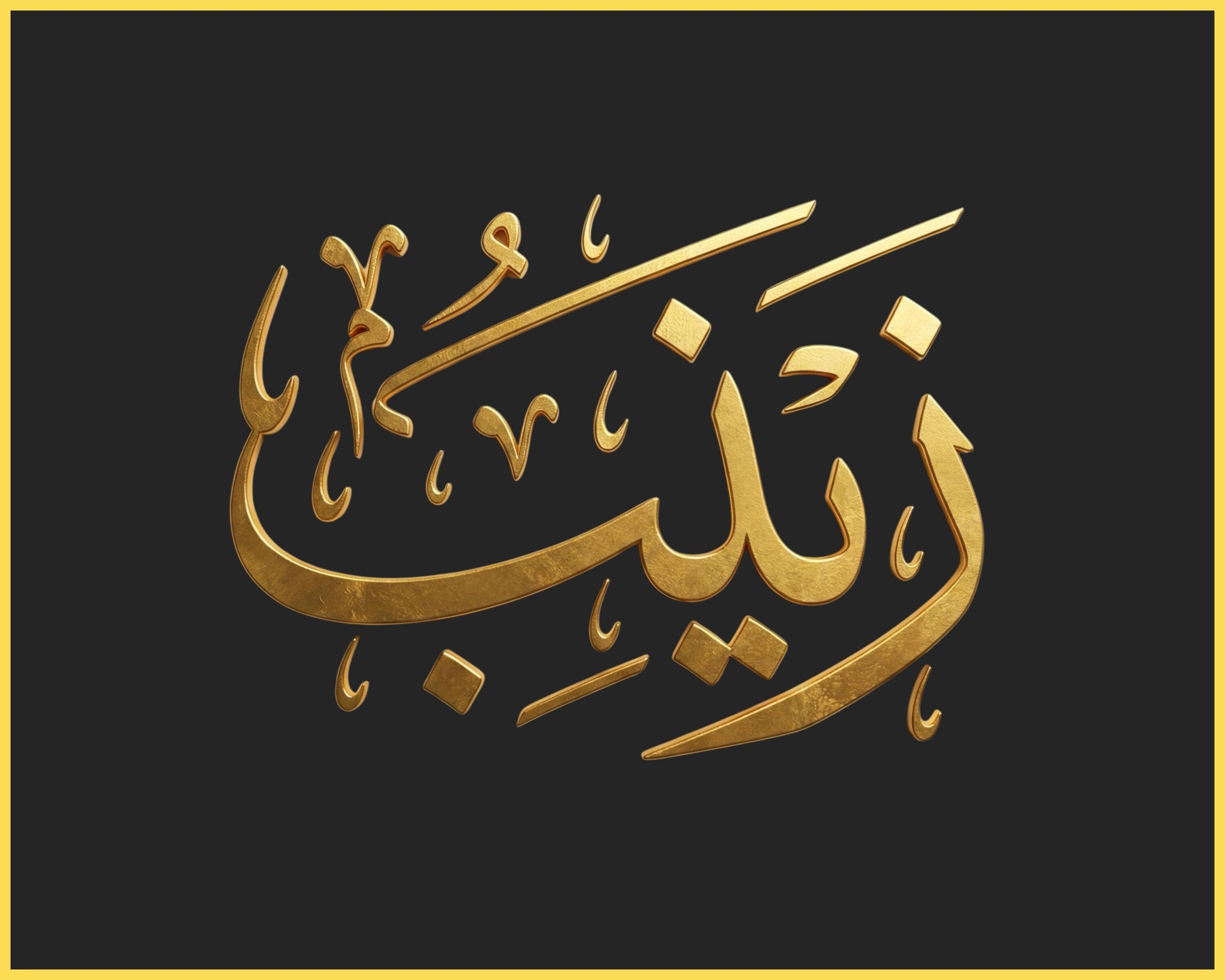 Zainub Name Art