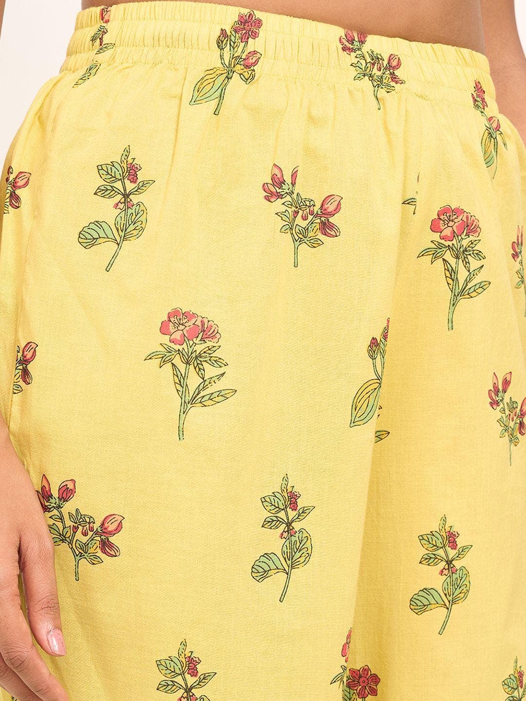 Olive Green Palazzos Indian Ethnic Wide Leg - image 3