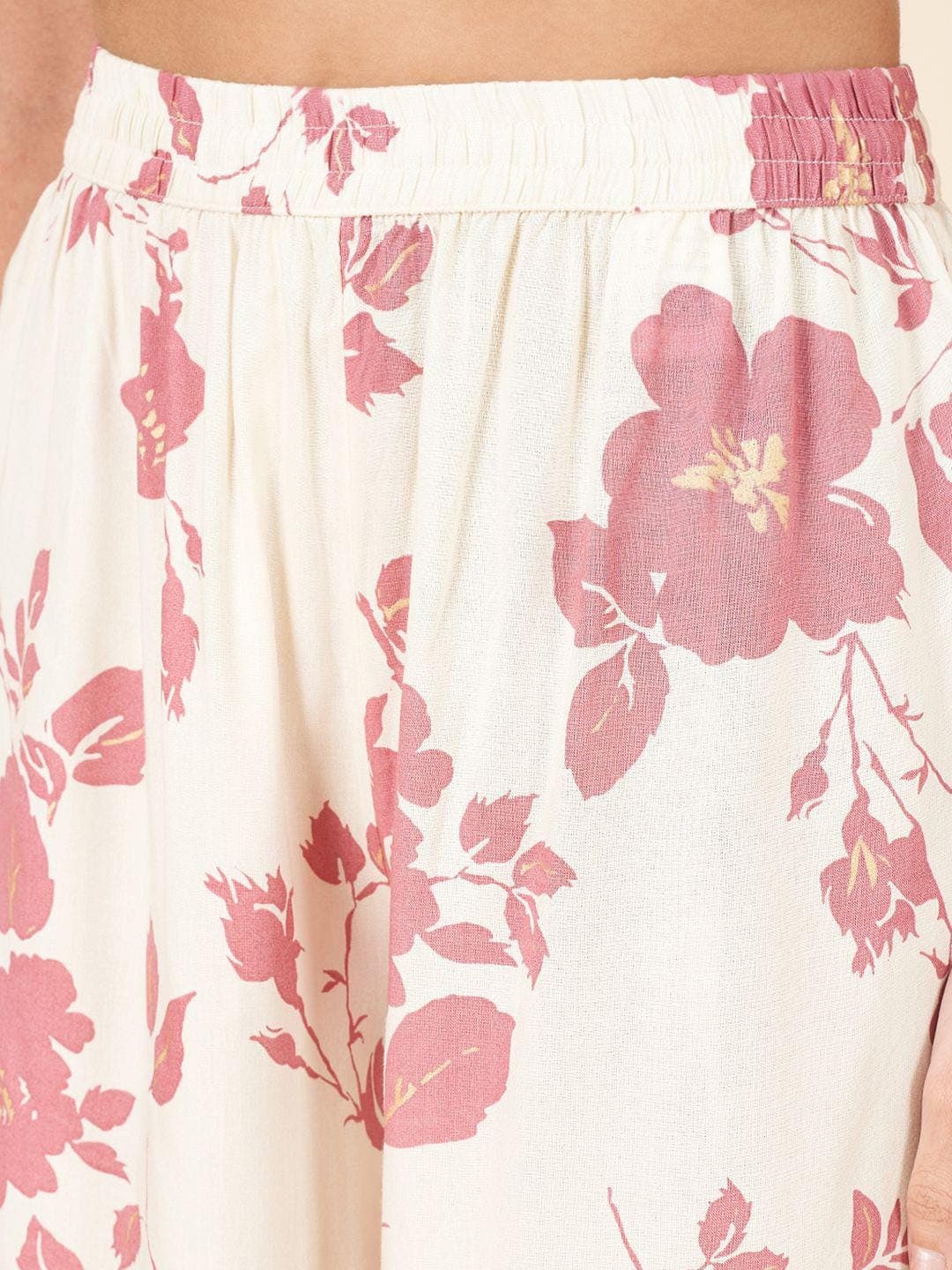 Pink Palazzos Indian Ethnic Bottom Wear - image 4