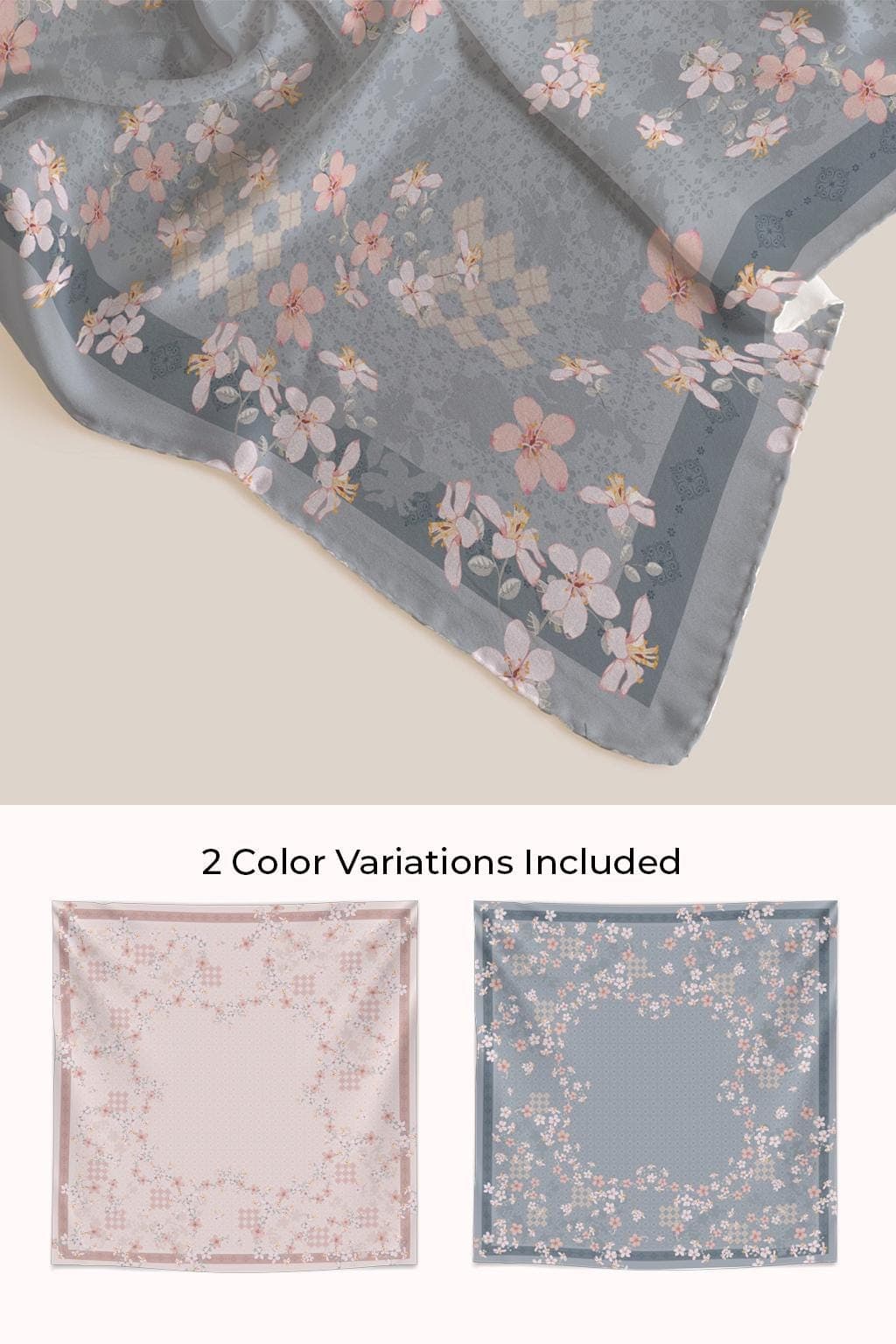 Hijab Pattern Vol.3 – Scarf Design – Digital Download - image 3