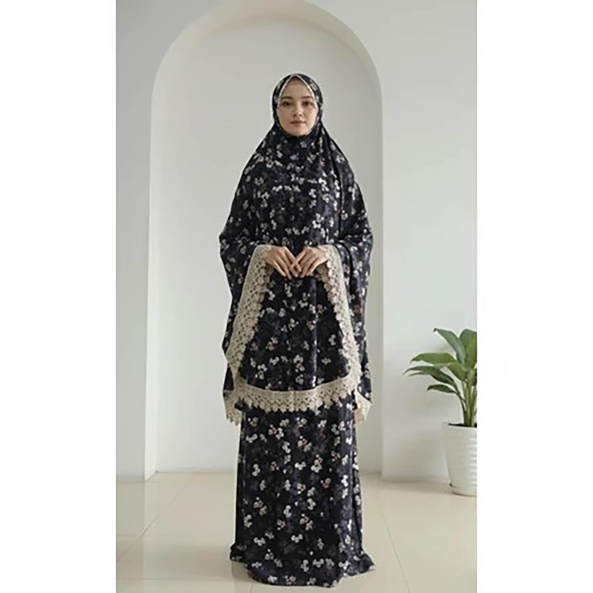 Jumbo Size Cotton Prayer Set | Ultra-Soft Aden Cotton Mukena | - image 3
