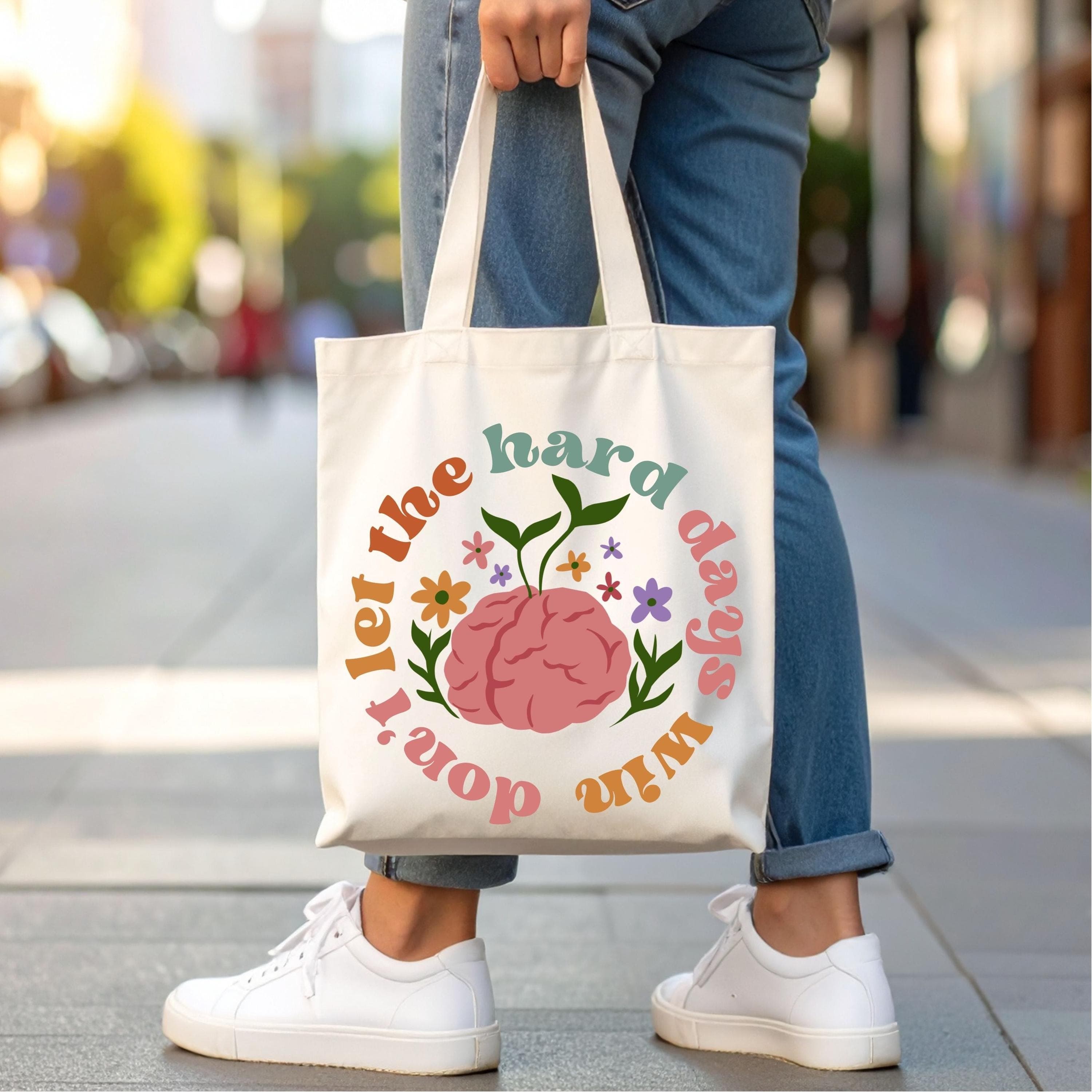 Don’t Let The Hard Days Win Png Svg | Inspirational Quote | Mental Health Design | Motivation Saying for Cricut & Silhouette