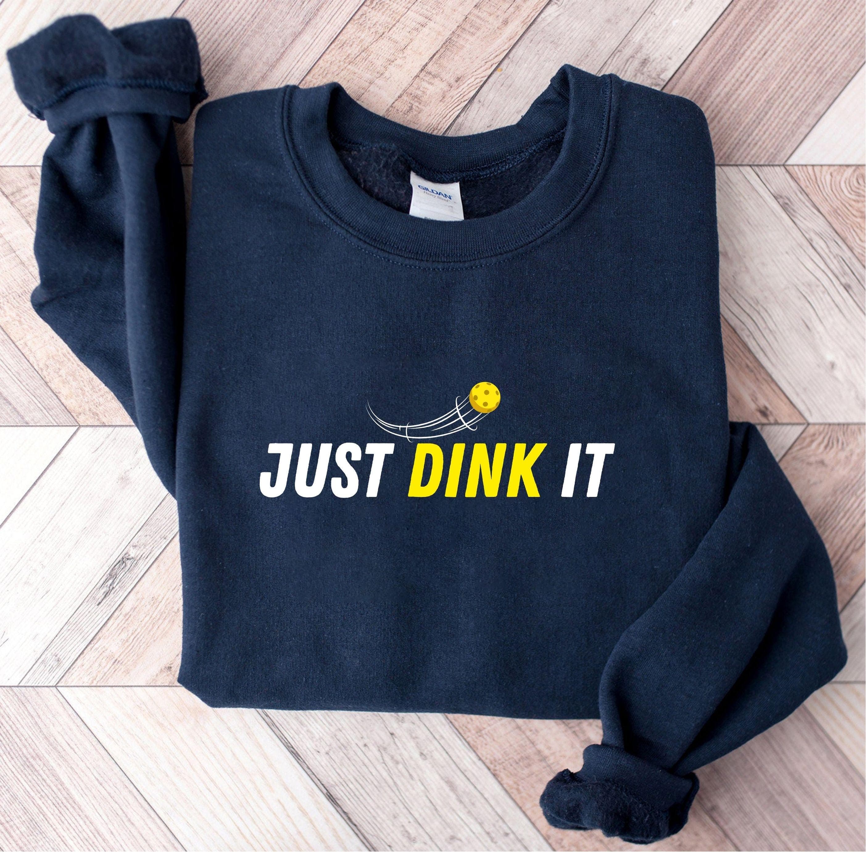 Just Dink It Pickleball Png Svg | Funny Pickleball Player Tee for Cricut & Silhouette