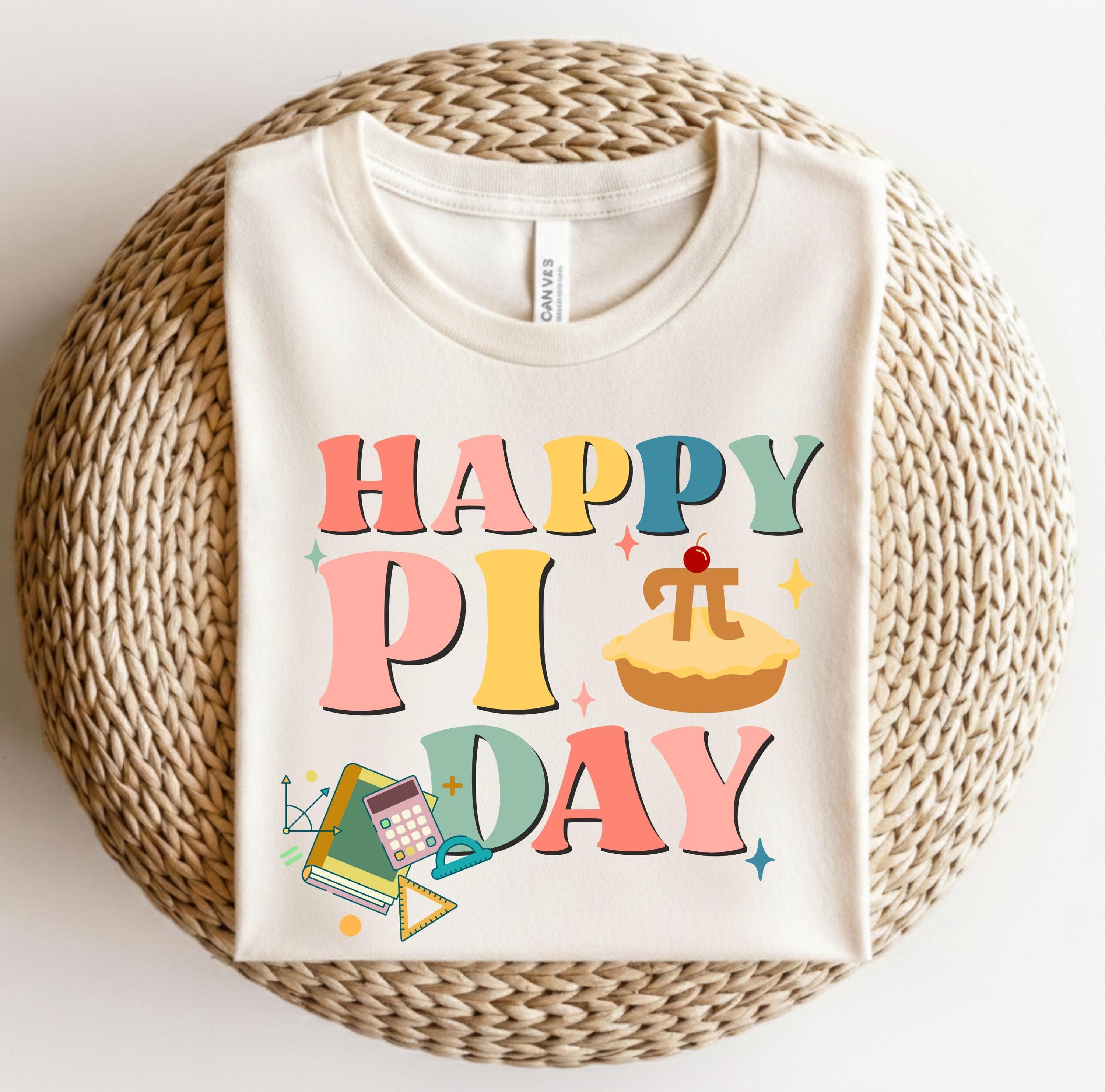 Happy Pi Day Png Svg | Funny Math Design | Pi Day Math Teacher Tee for Cricut & Silhouette