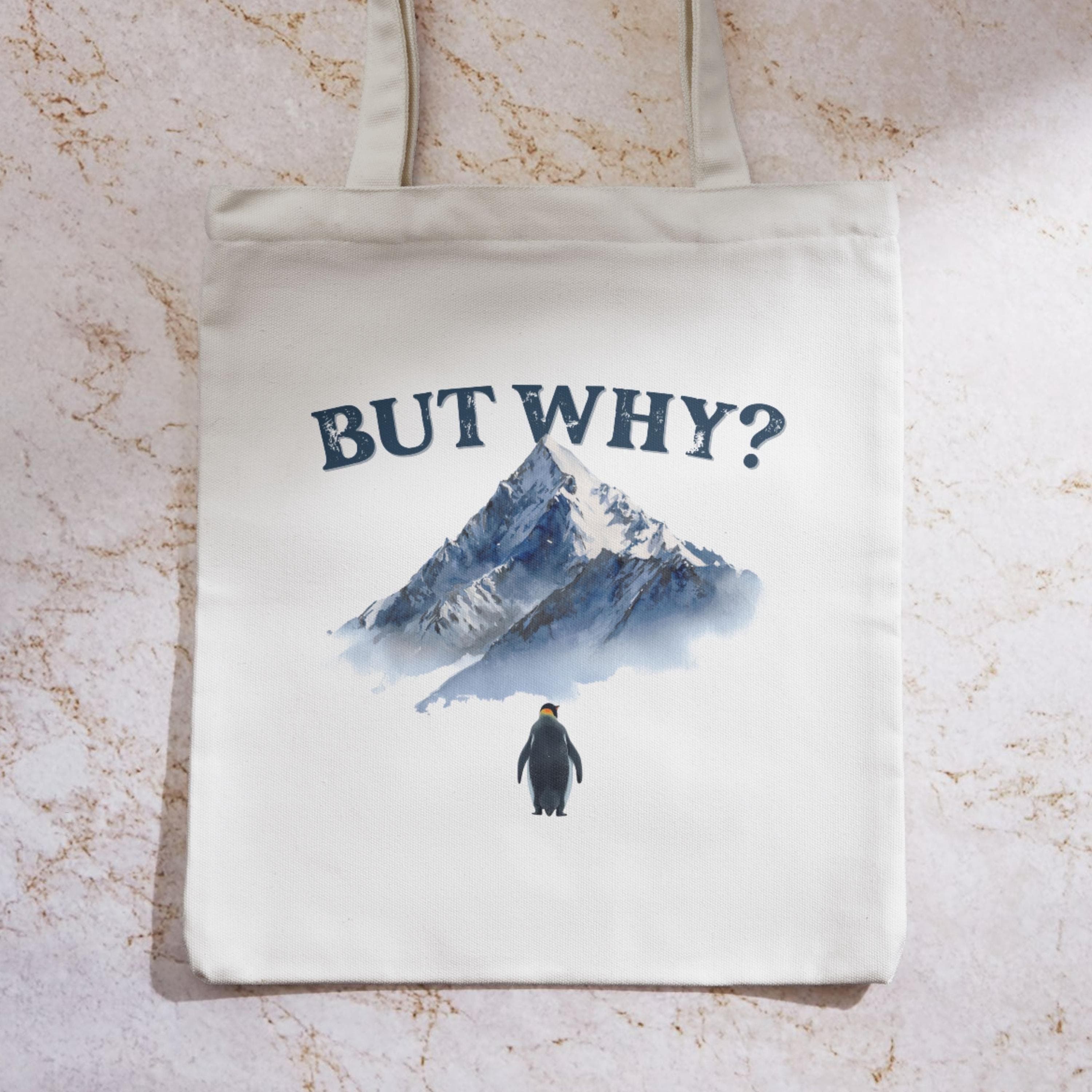 Vintage Nihilist Penguin Png Svg | But Why Meme Retro Snow Art | But Why Penguin for Cricut & Silhouette