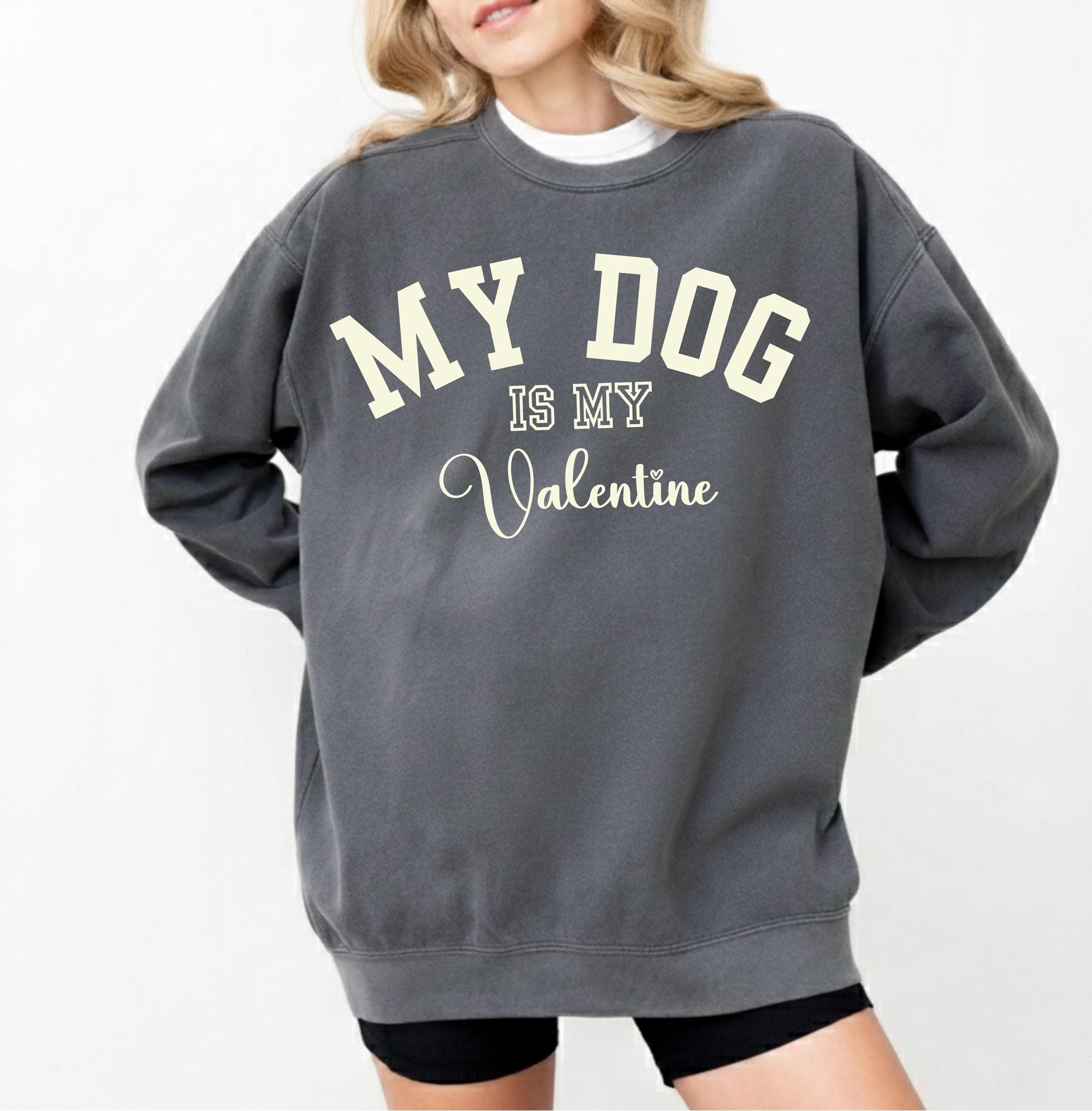 My Dog is My Valentine Svg Png | Retro Valentine's Day Gift | Dog Lover Design | Dog Mom Art for Cricut & Silhouette