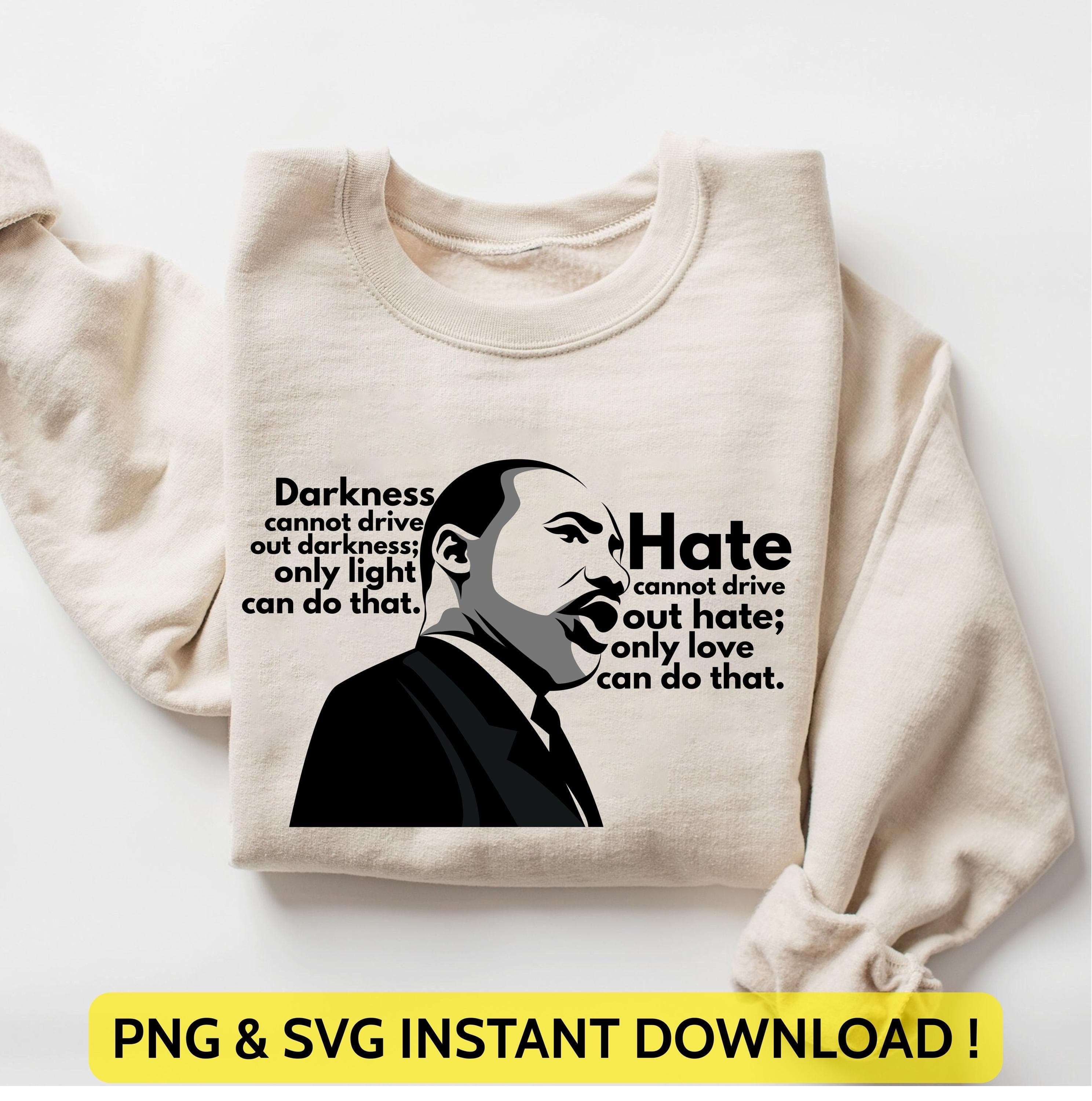 Martin Luther King Png Svg | Civil Rights Leader Design | MLK Day Sublimation | Black History Month Design for Cricut & Silhouette