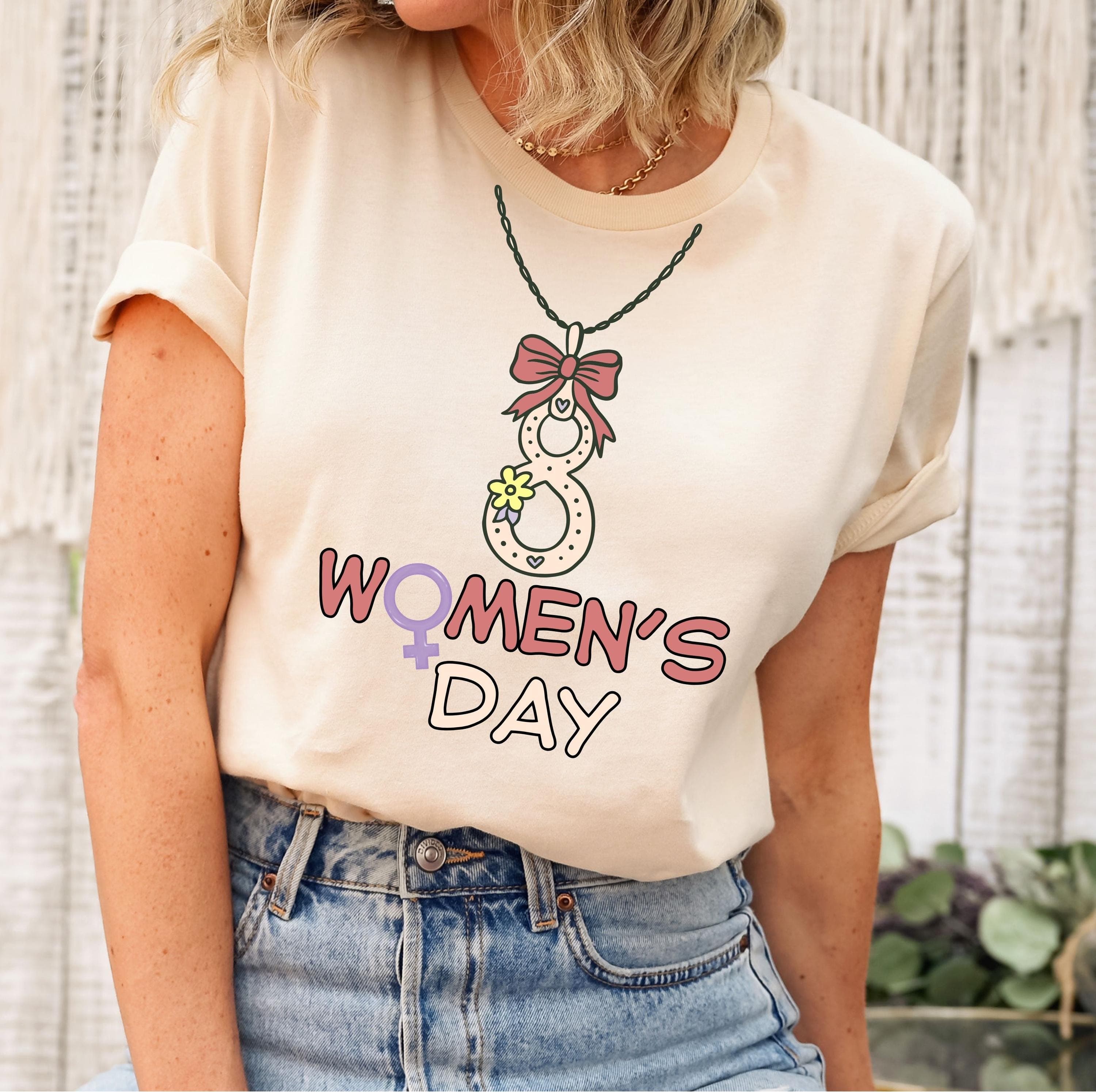 8 March Women's Day Png Svg | Floral Feminist Design | International Women's Day Design | Women Empowerment Art for Cricut & Silhouette