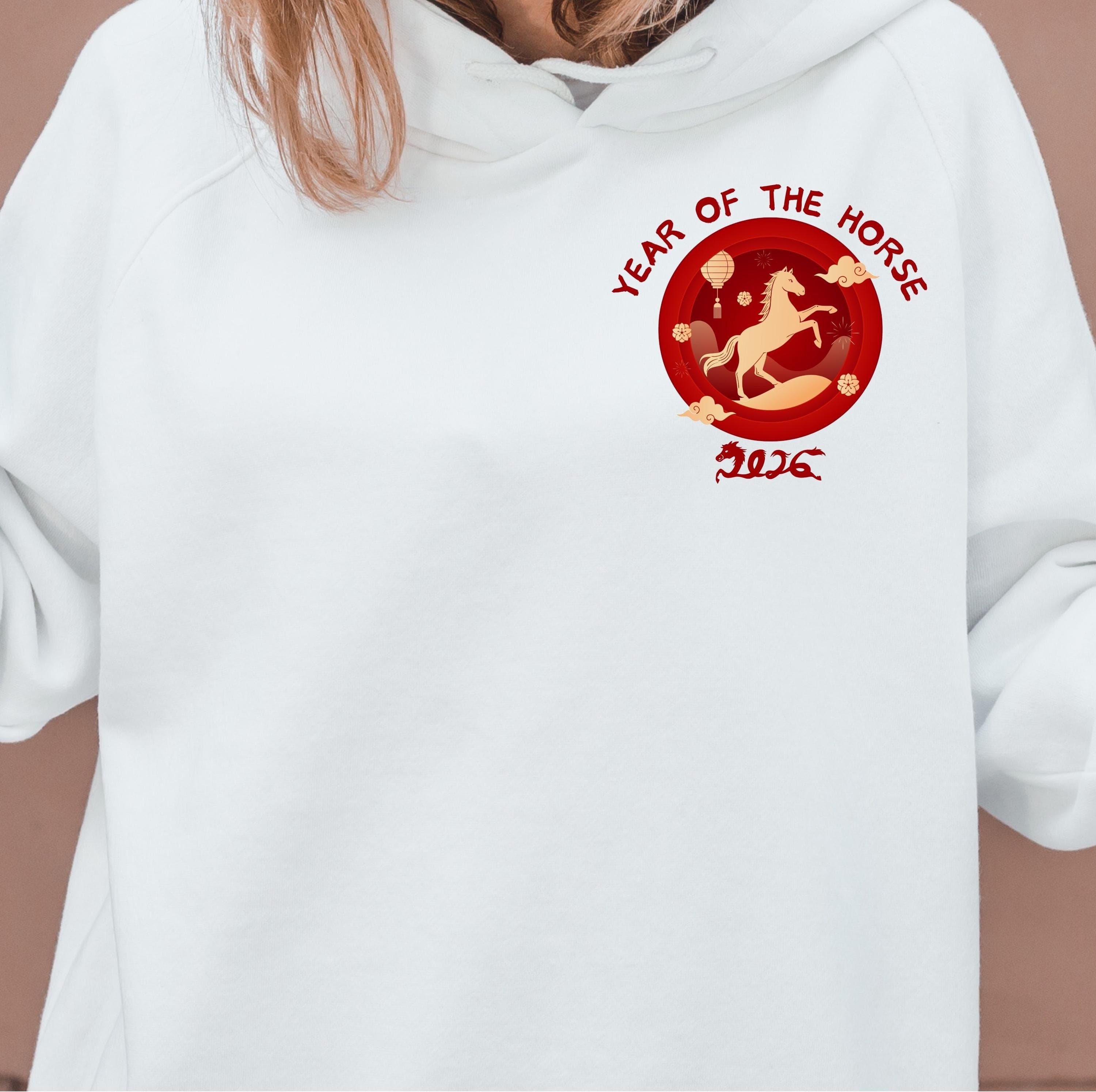 Year Of The Horse 2026 Png Svg | Chinese Horse New Year Design | Chinese Zodiac | Lunar New Year Art for Cricut & Silhouette