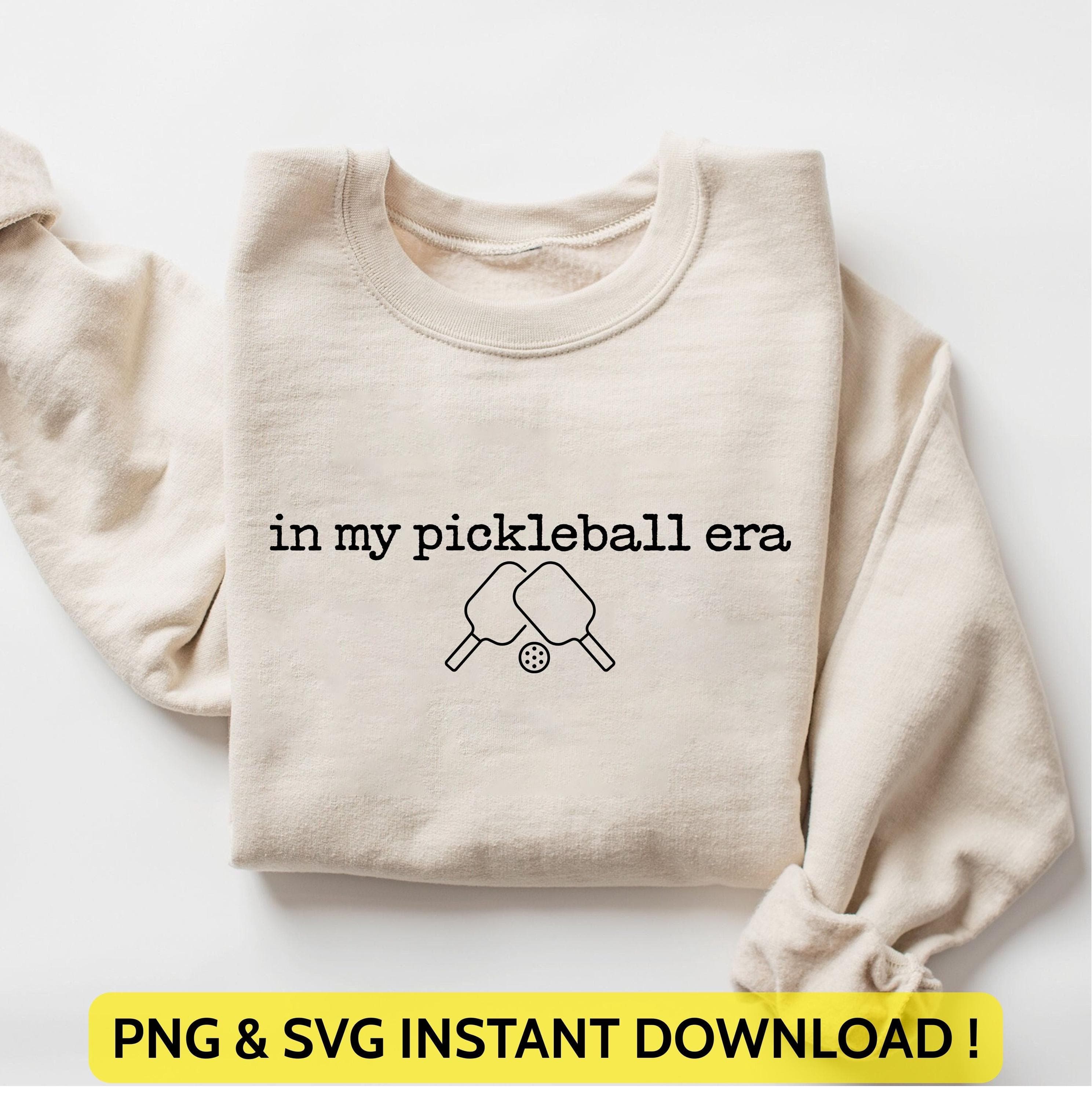 In My Pickleball Era Png Svg | Pickleballer Design | Funny Pickleball Player Tee for Cricut & Silhouette