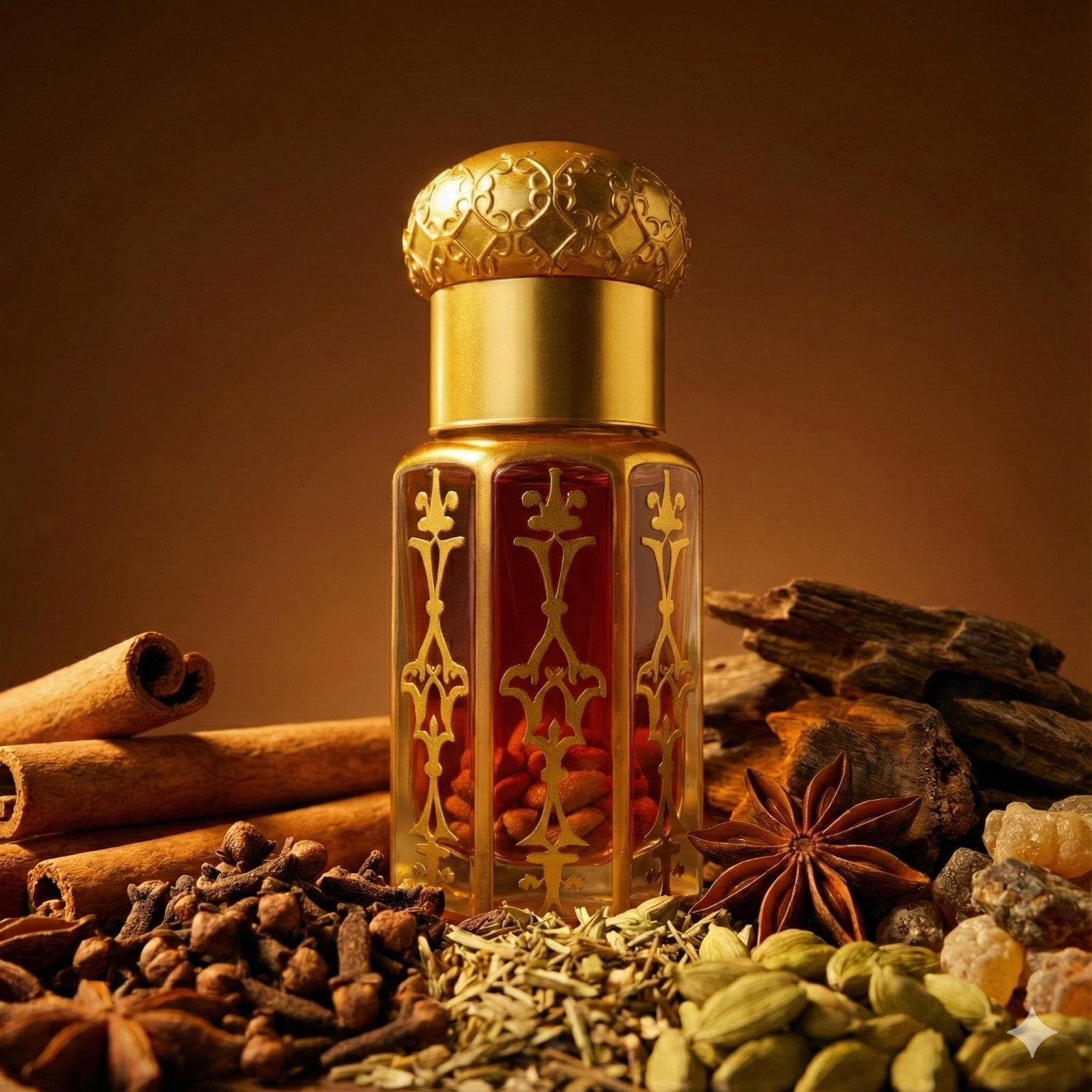 Royal Night Bloom Attar Collection, Indian Perfume Oils, Set of 4 - image 3