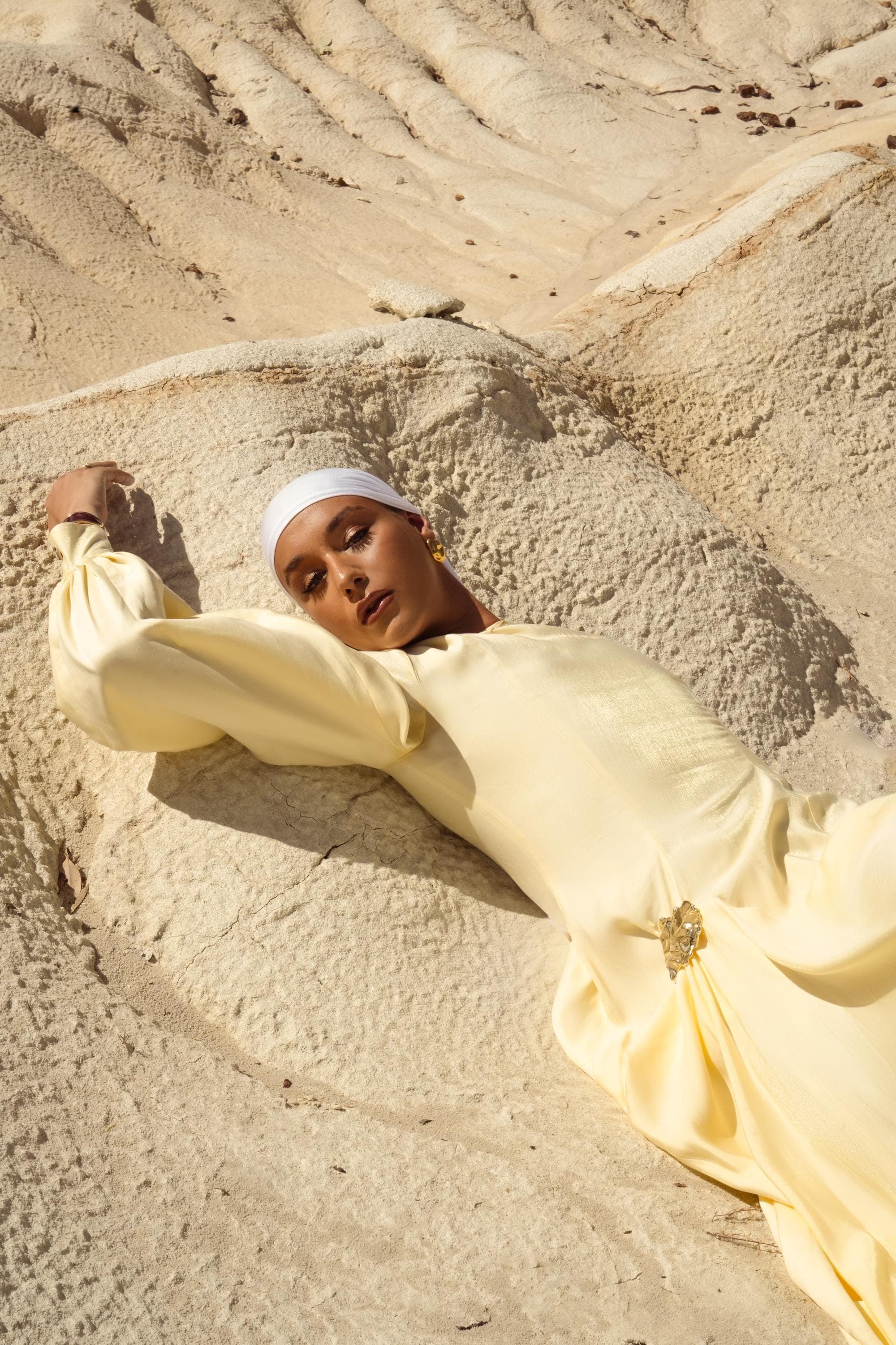 Mouna Dress - Soft Draping, Timeless Grace - image 5