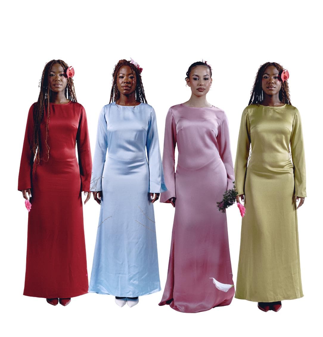 MODEST SILK DRESS – Elegant, Comfortable & Flowy