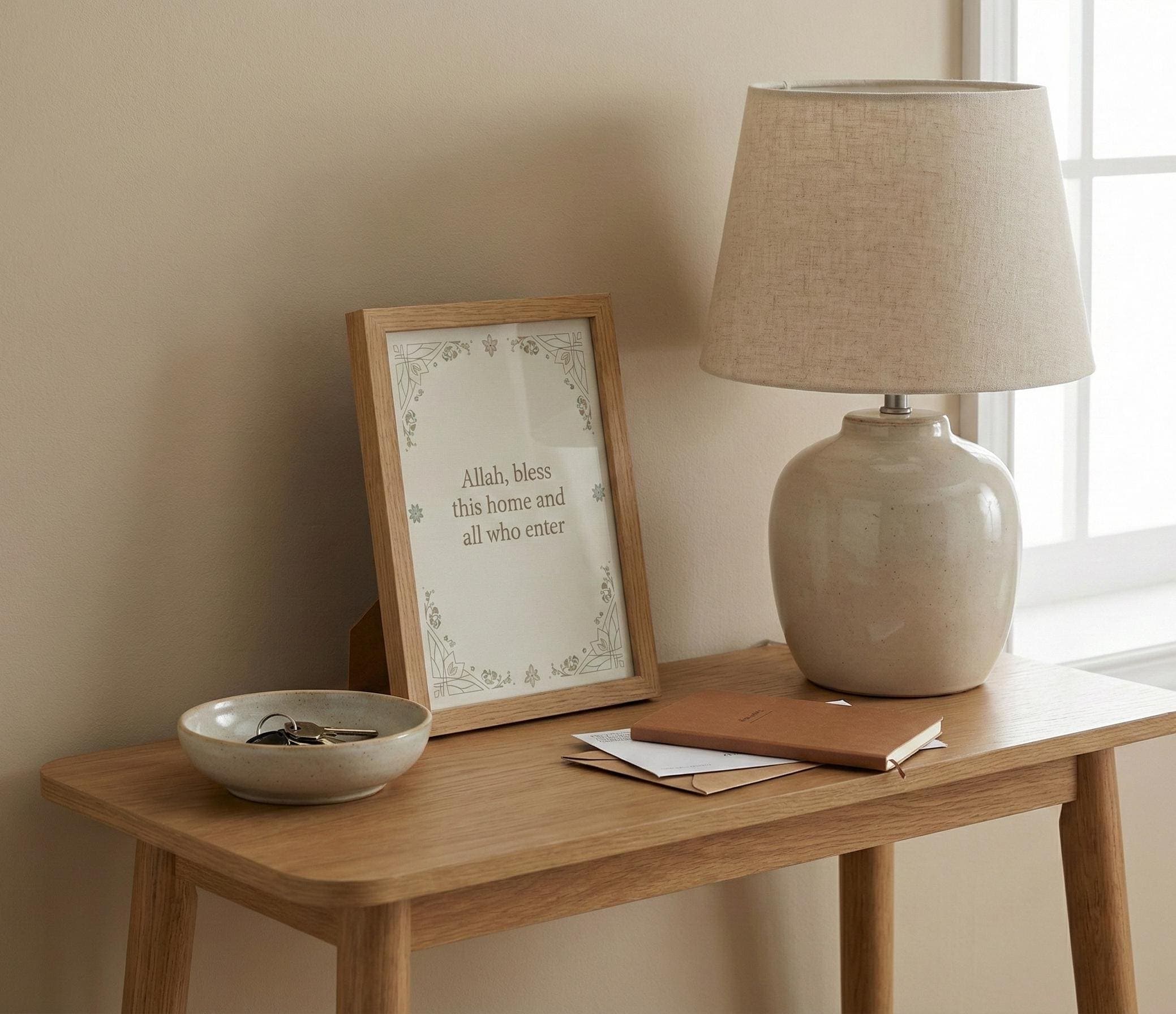 Islamic Home Blessing Art | Muslim Housewarming Gift (Digital Download) - image 3