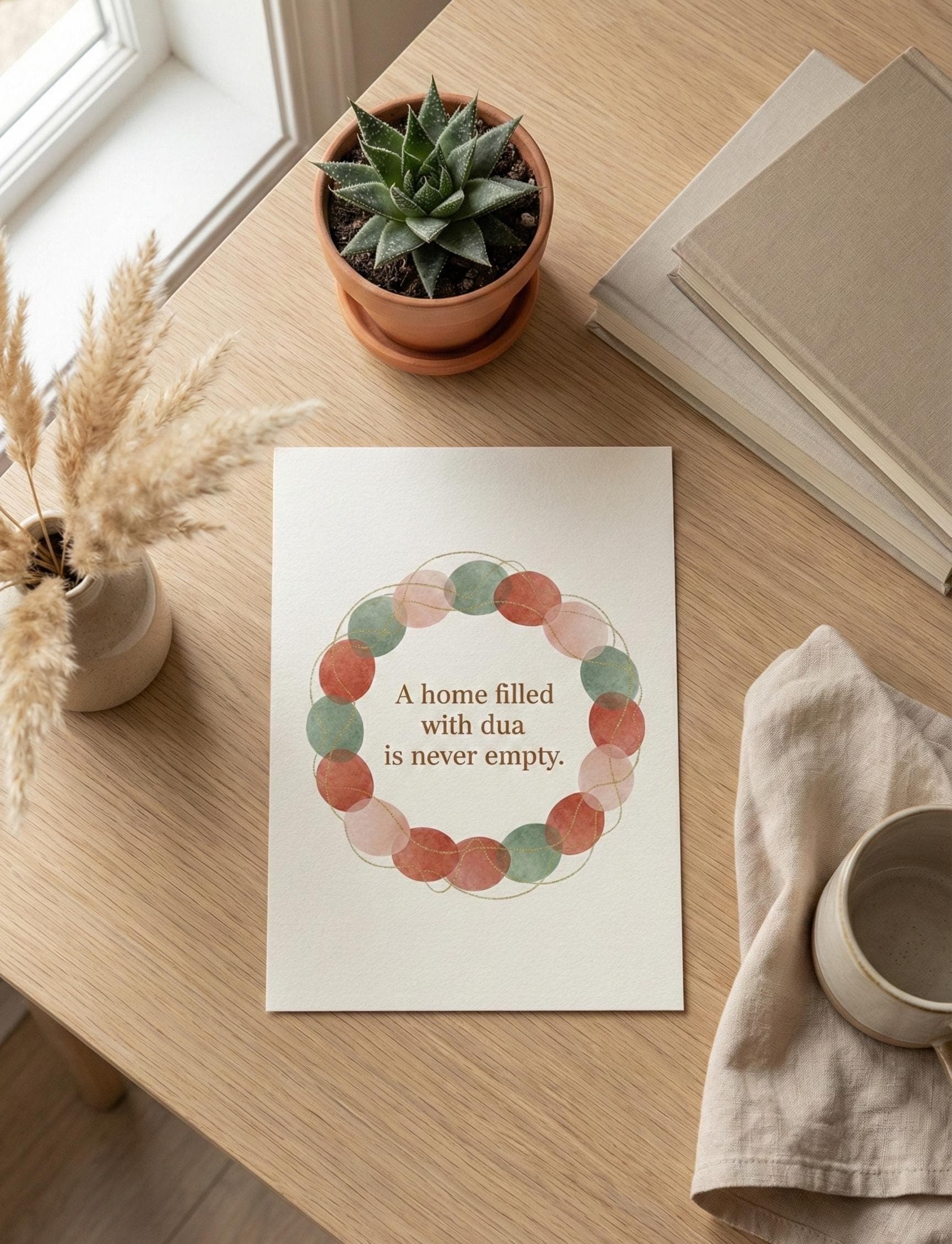 Islamic Family Quote Print | Muslim Home Decor, Dua Art (Digital Download) - image 5