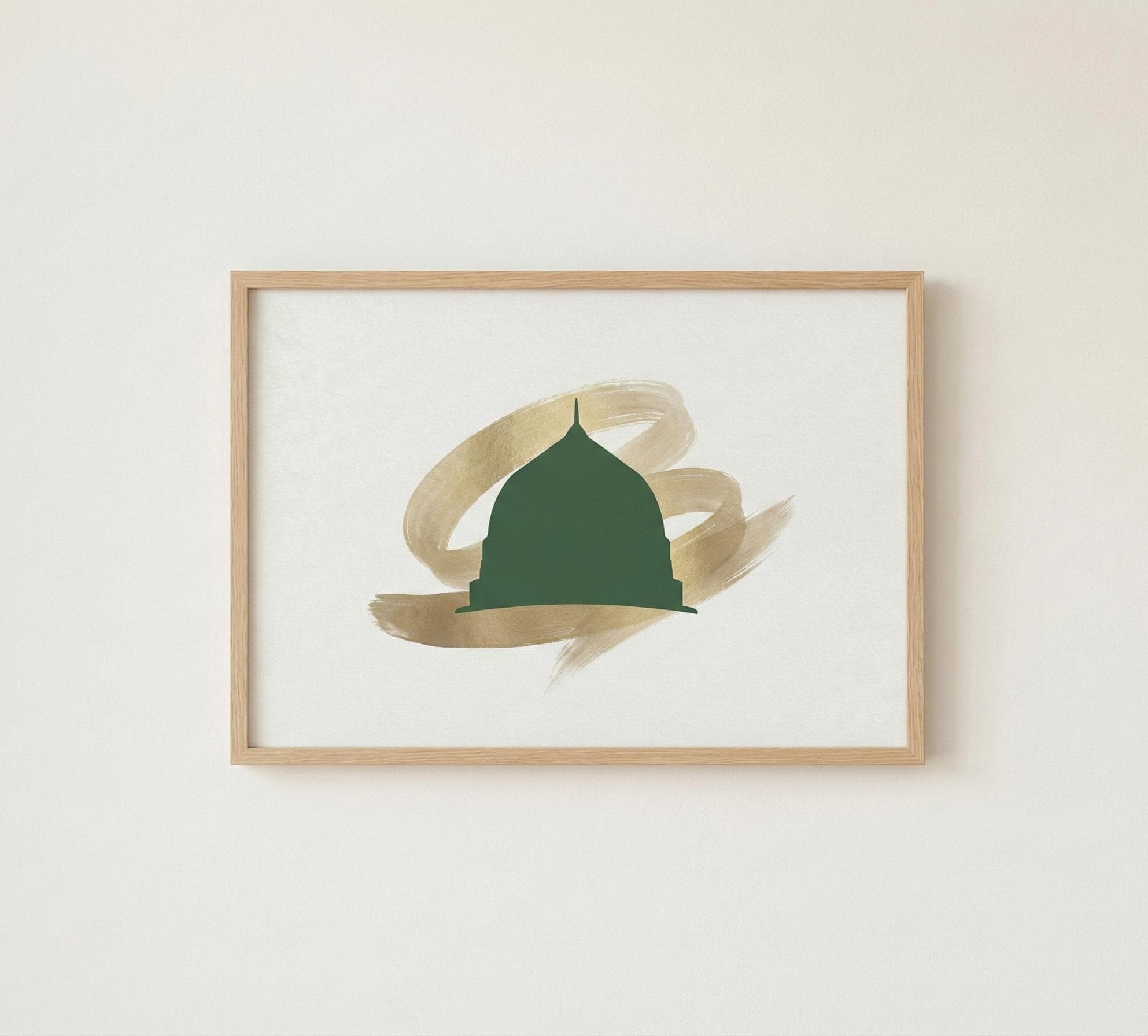 Mosque Dome Art Print | Minimalist Islamic Home Decor (Digital Download) - image 4